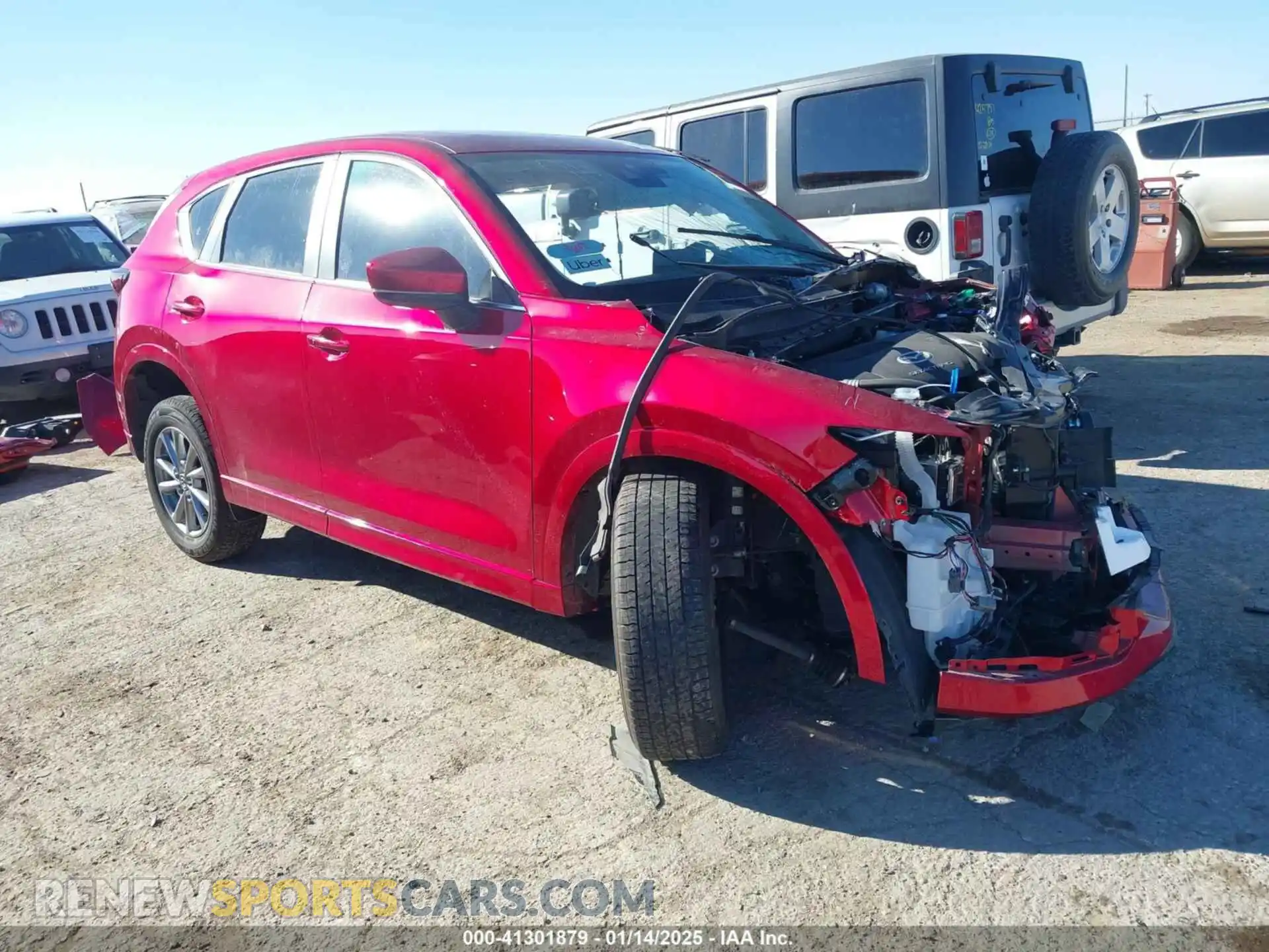 1 Photograph of a damaged car JM3KFBCL1R0500536 MAZDA CX-5 2024