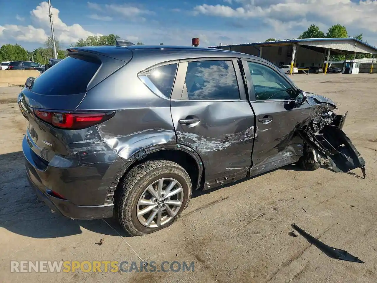3 Photograph of a damaged car JM3KFBCL1R0504831 MAZDA CX-5 2024