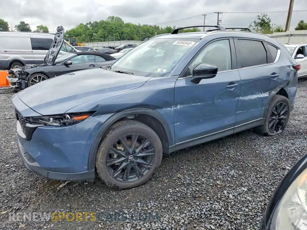 1 Photograph of a damaged car JM3KFBCL2R0485058 MAZDA CX-5 2024