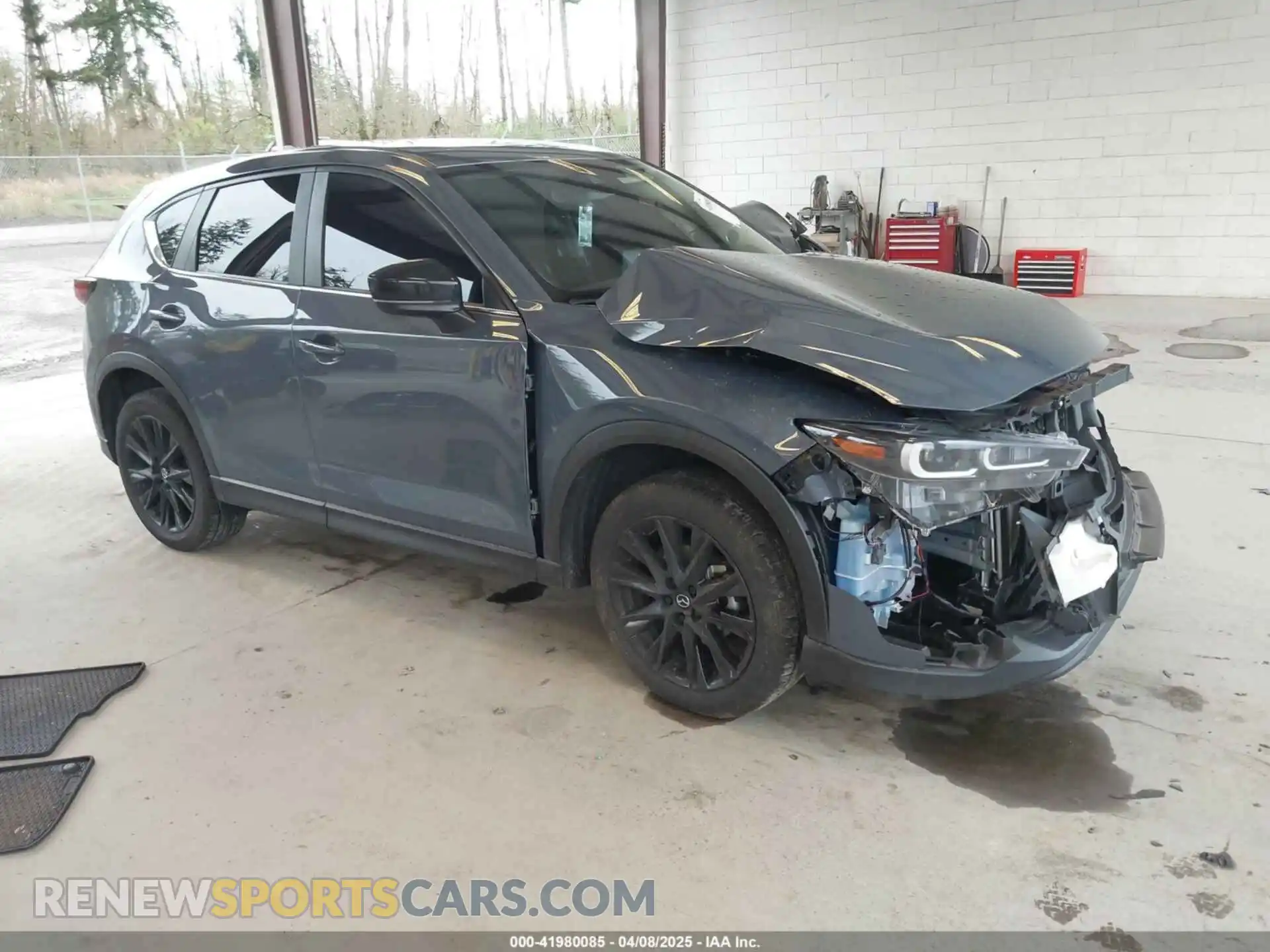 1 Photograph of a damaged car JM3KFBCL4R0432491 MAZDA CX-5 2024