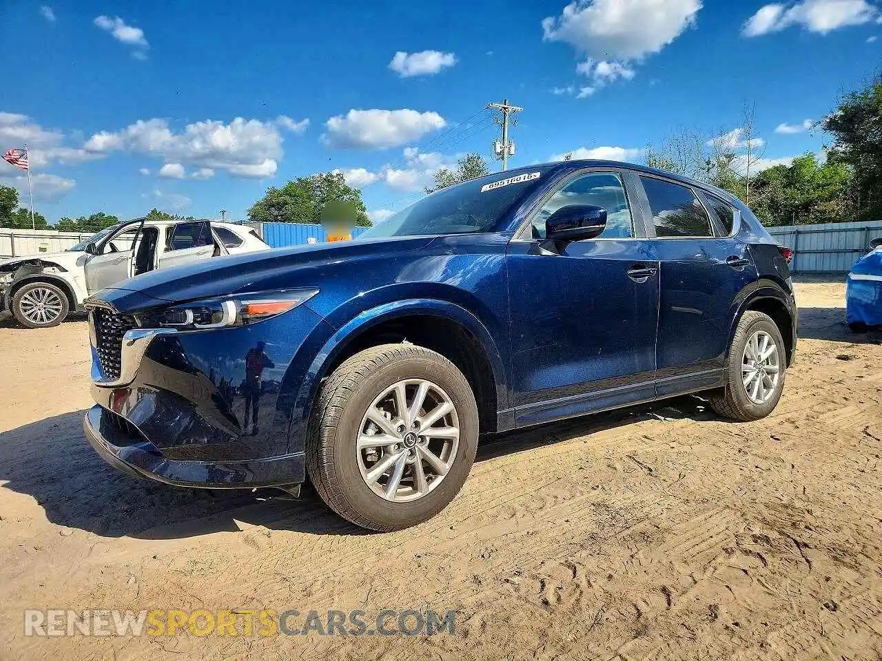 1 Photograph of a damaged car JM3KFBCL4R0437996 MAZDA CX-5 2024