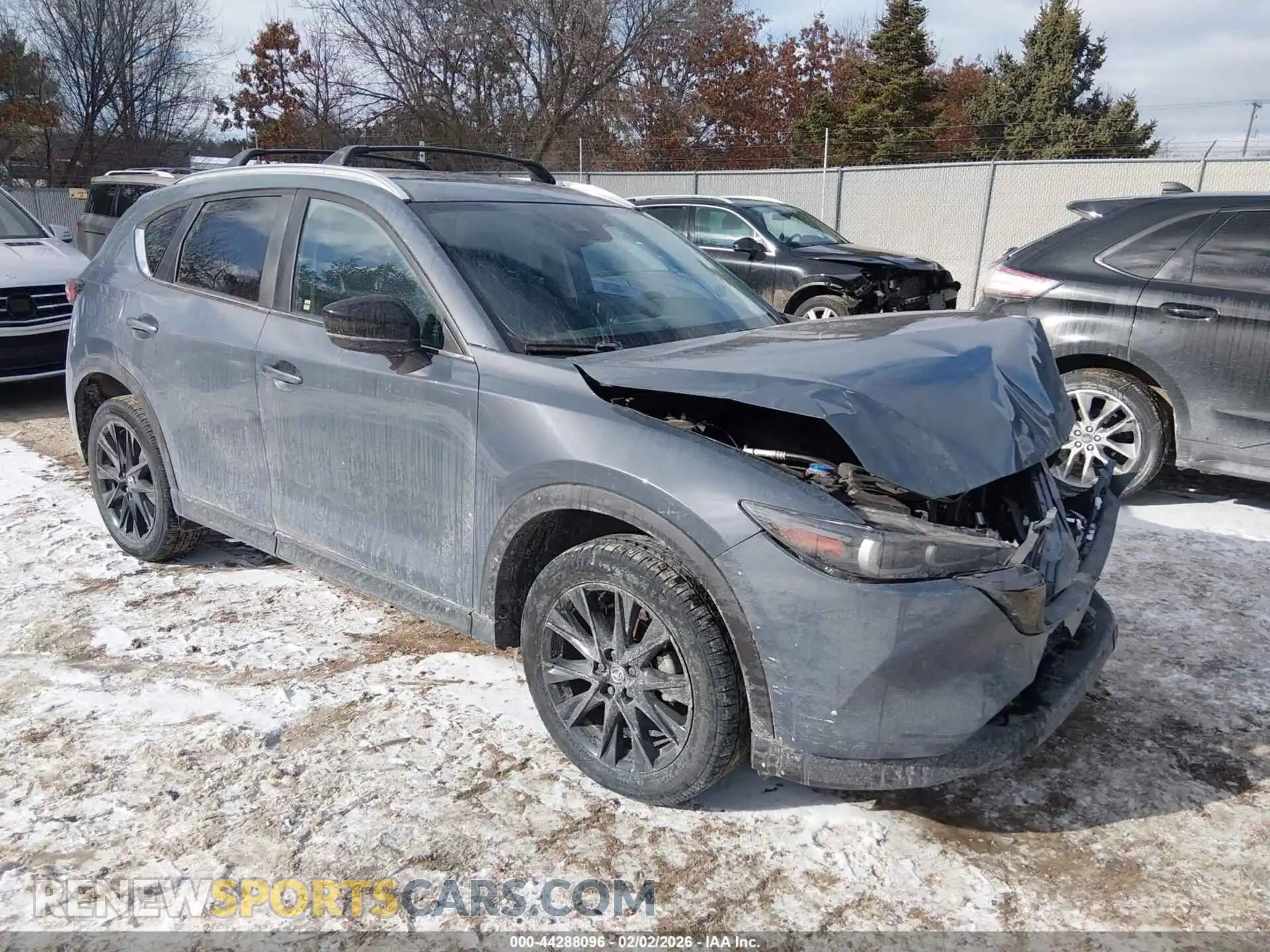 1 Photograph of a damaged car JM3KFBCL4R0509134 MAZDA CX-5 2024