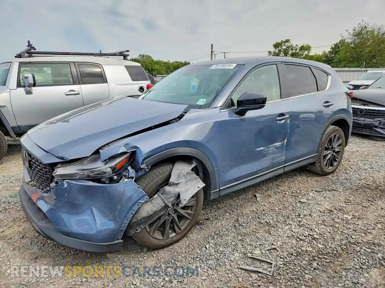 1 Photograph of a damaged car JM3KFBCL4R0523521 MAZDA CX-5 2024