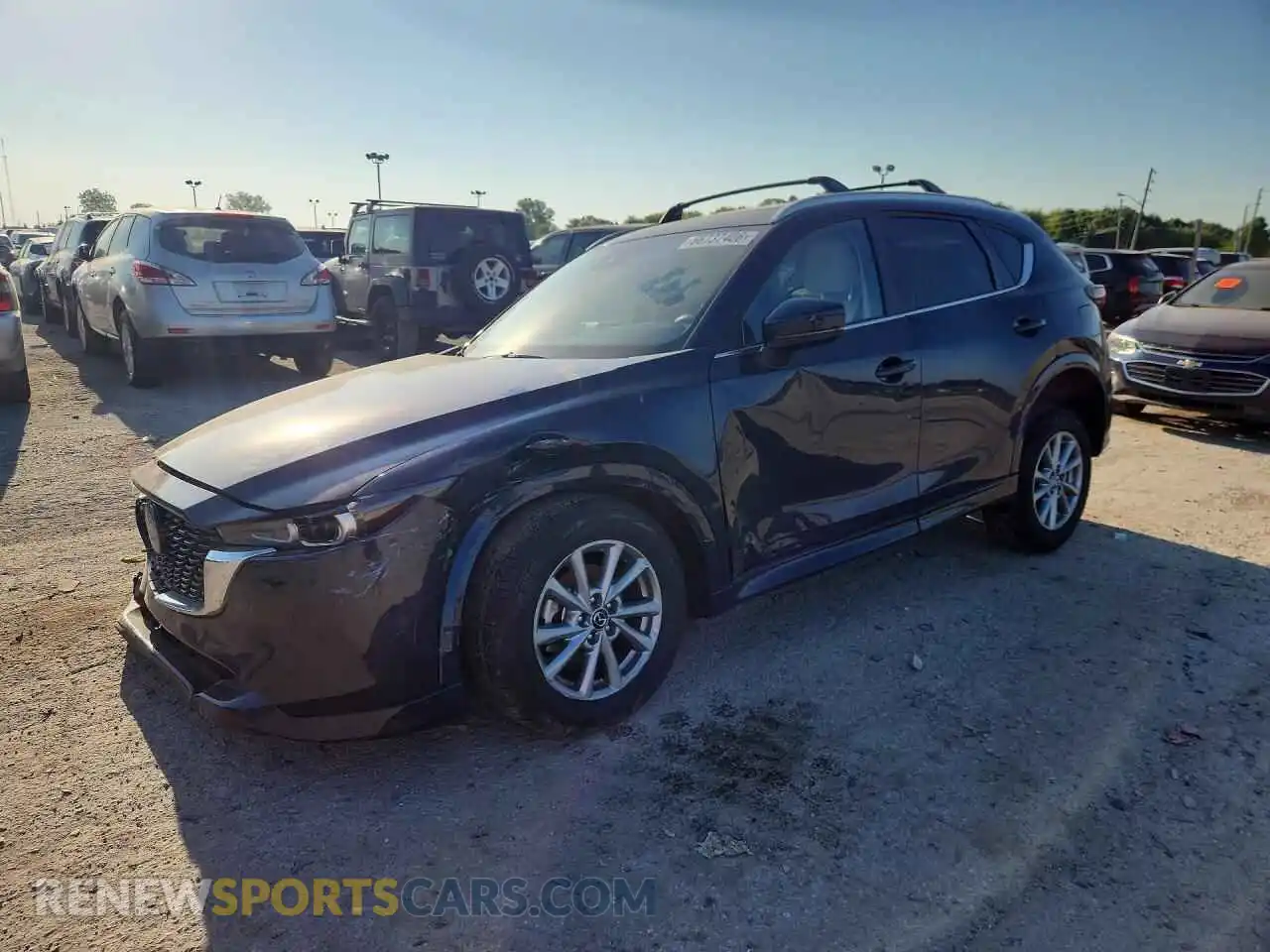 1 Photograph of a damaged car JM3KFBCL5R0406420 MAZDA CX-5 2024