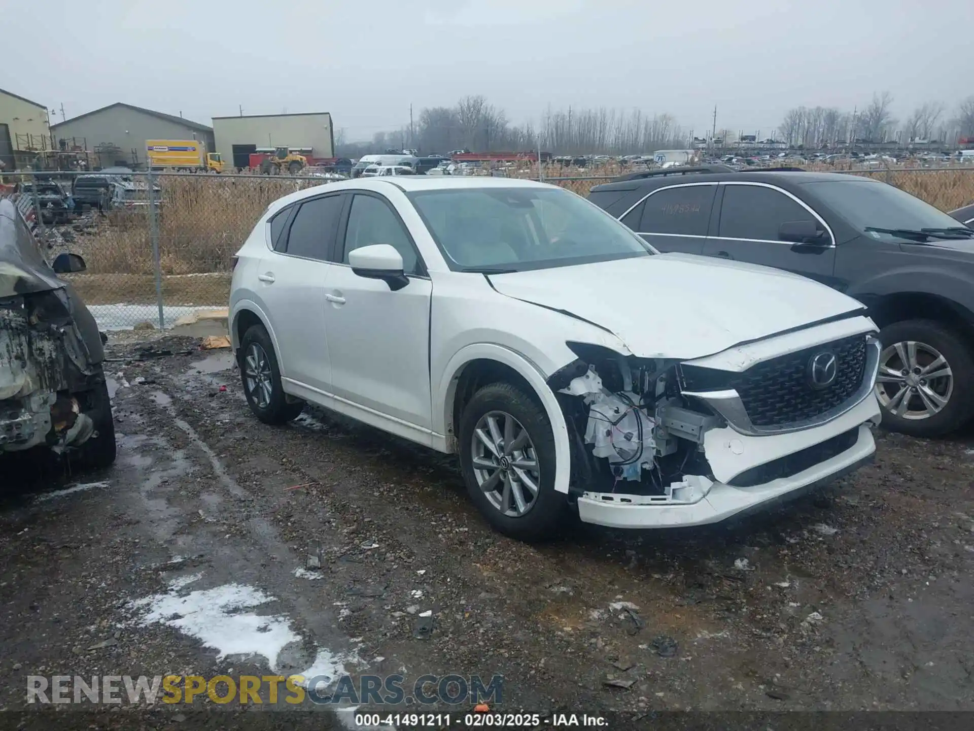1 Photograph of a damaged car JM3KFBCL6R0474449 MAZDA CX-5 2024