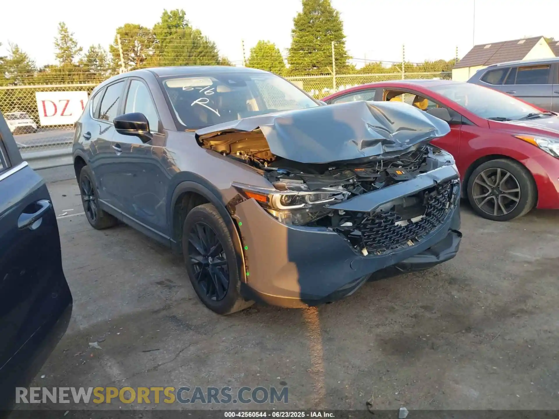 1 Photograph of a damaged car JM3KFBCL7R0519043 MAZDA CX-5 2024