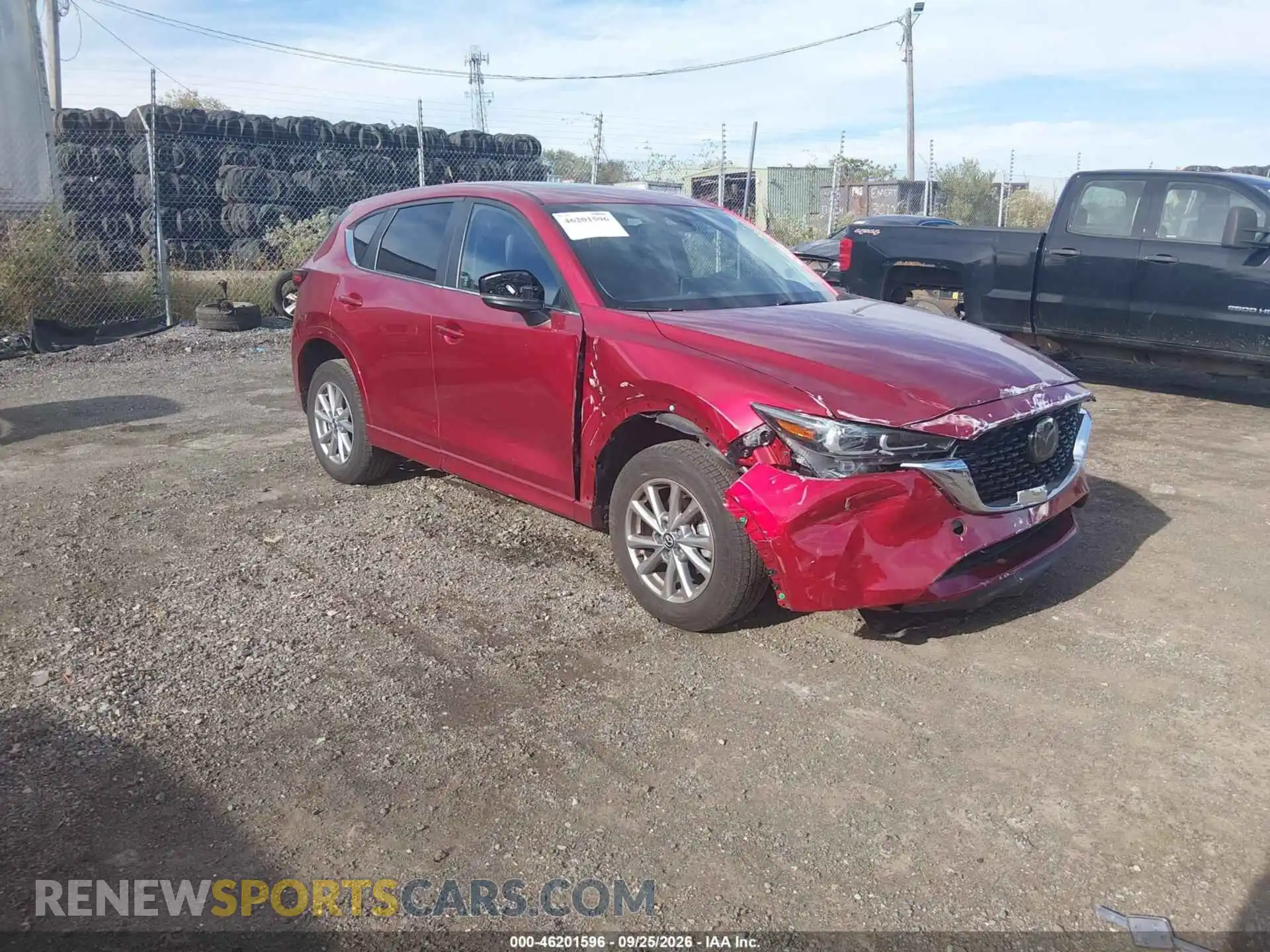 1 Photograph of a damaged car JM3KFBCL8R0420411 MAZDA CX-5 2024
