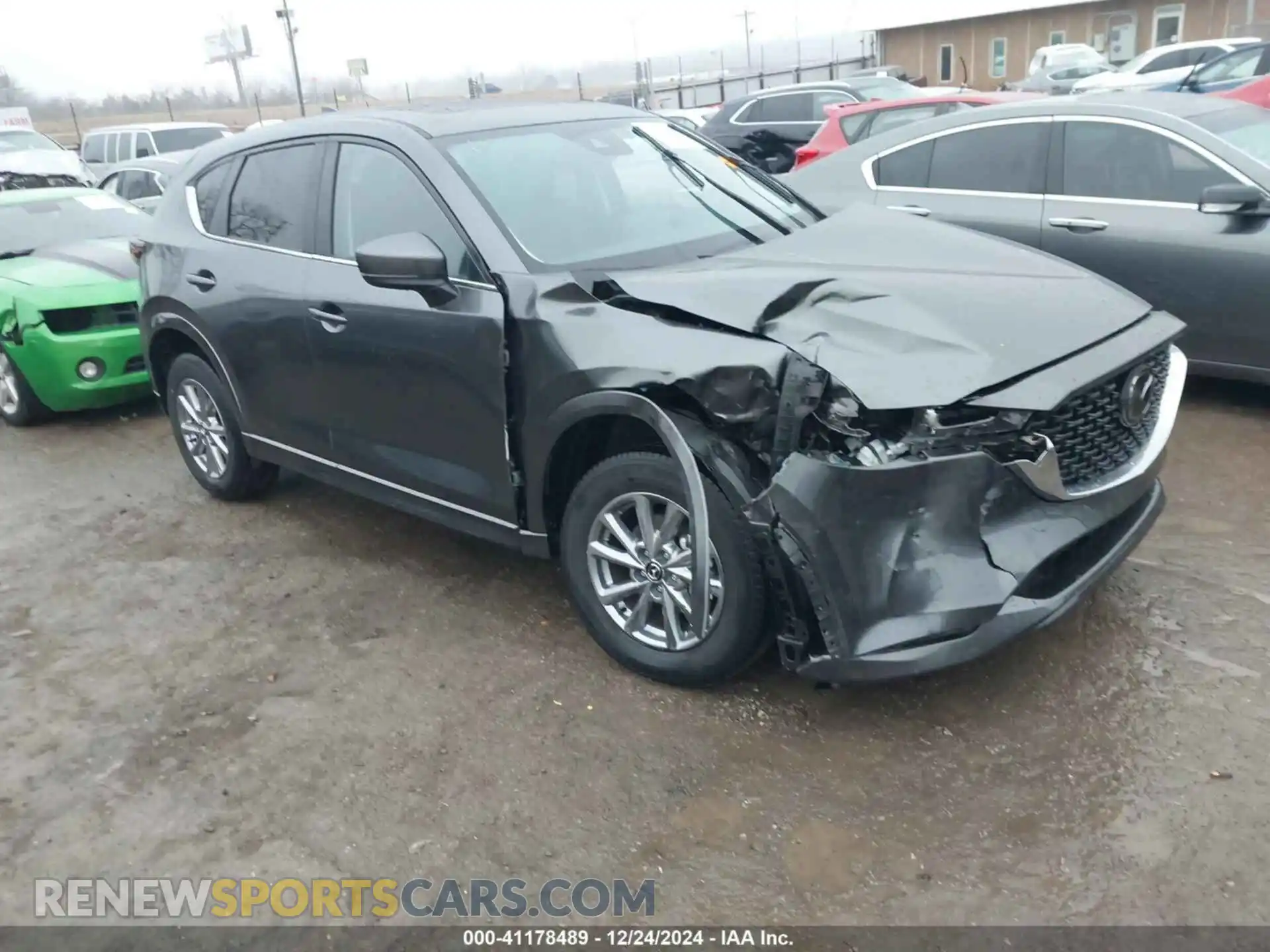 1 Photograph of a damaged car JM3KFBCL9R0407134 MAZDA CX-5 2024