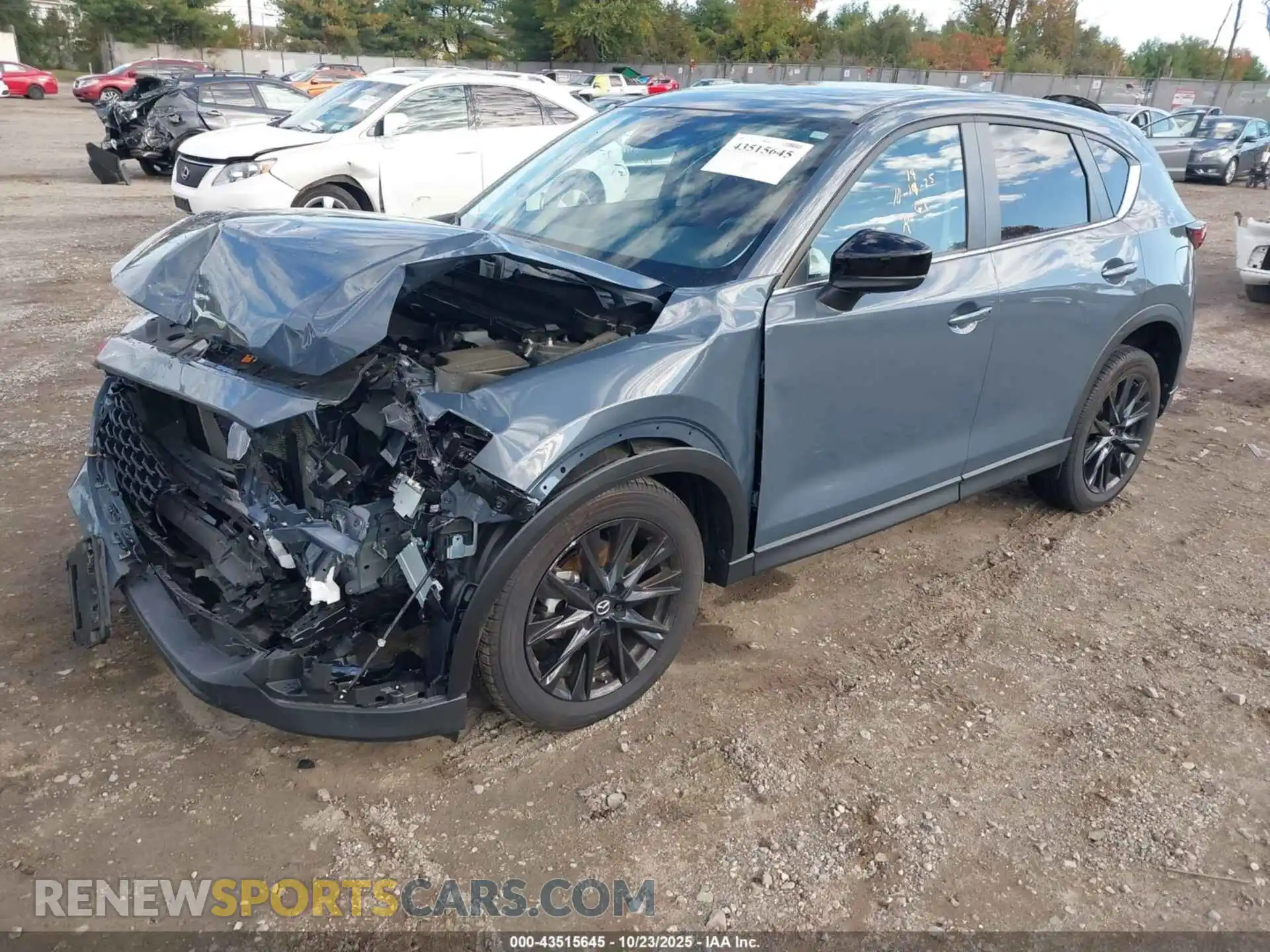 2 Photograph of a damaged car JM3KFBCL9R0482013 MAZDA CX-5 2024
