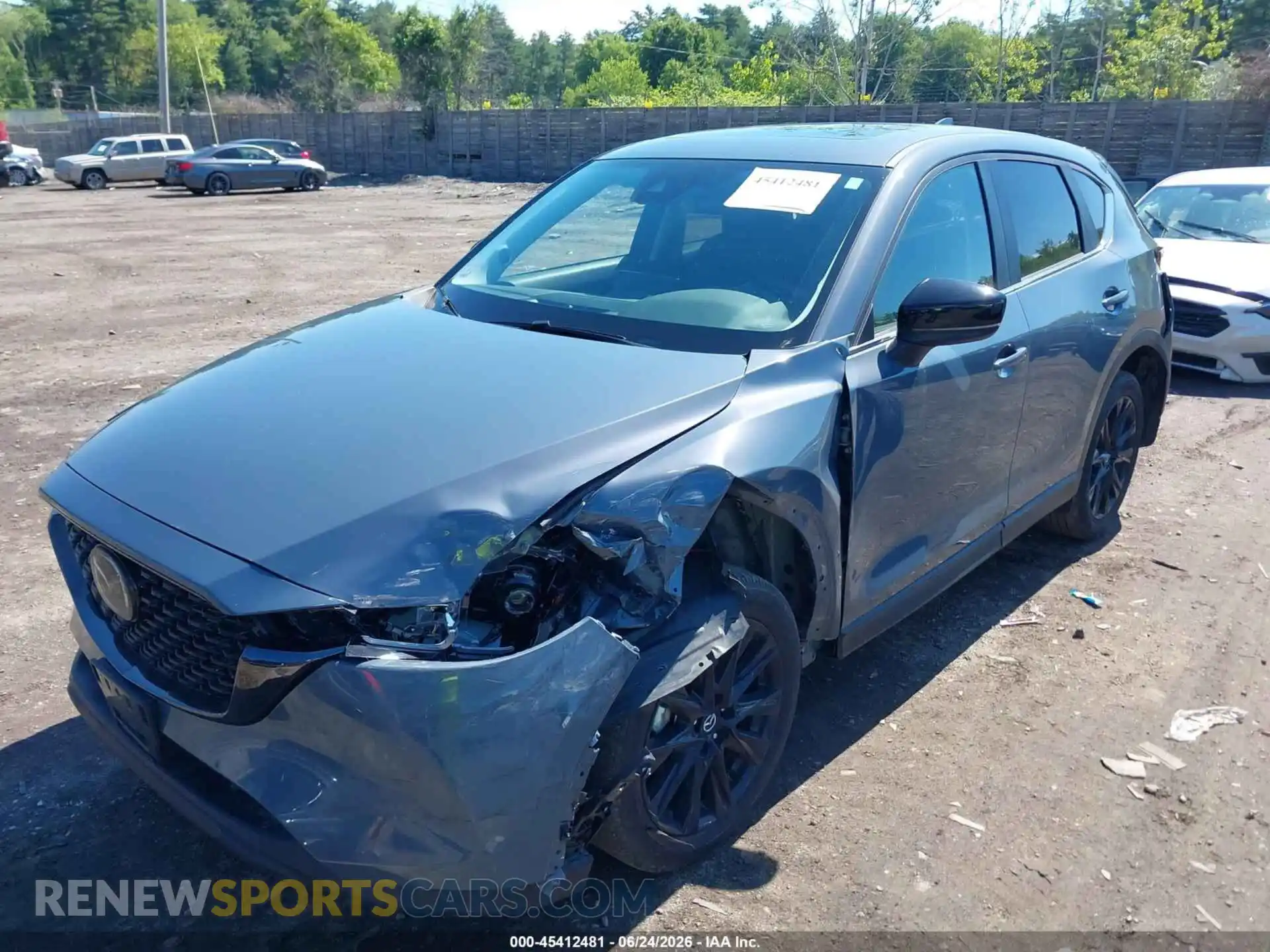 2 Photograph of a damaged car JM3KFBCL9R0521022 MAZDA CX-5 2024