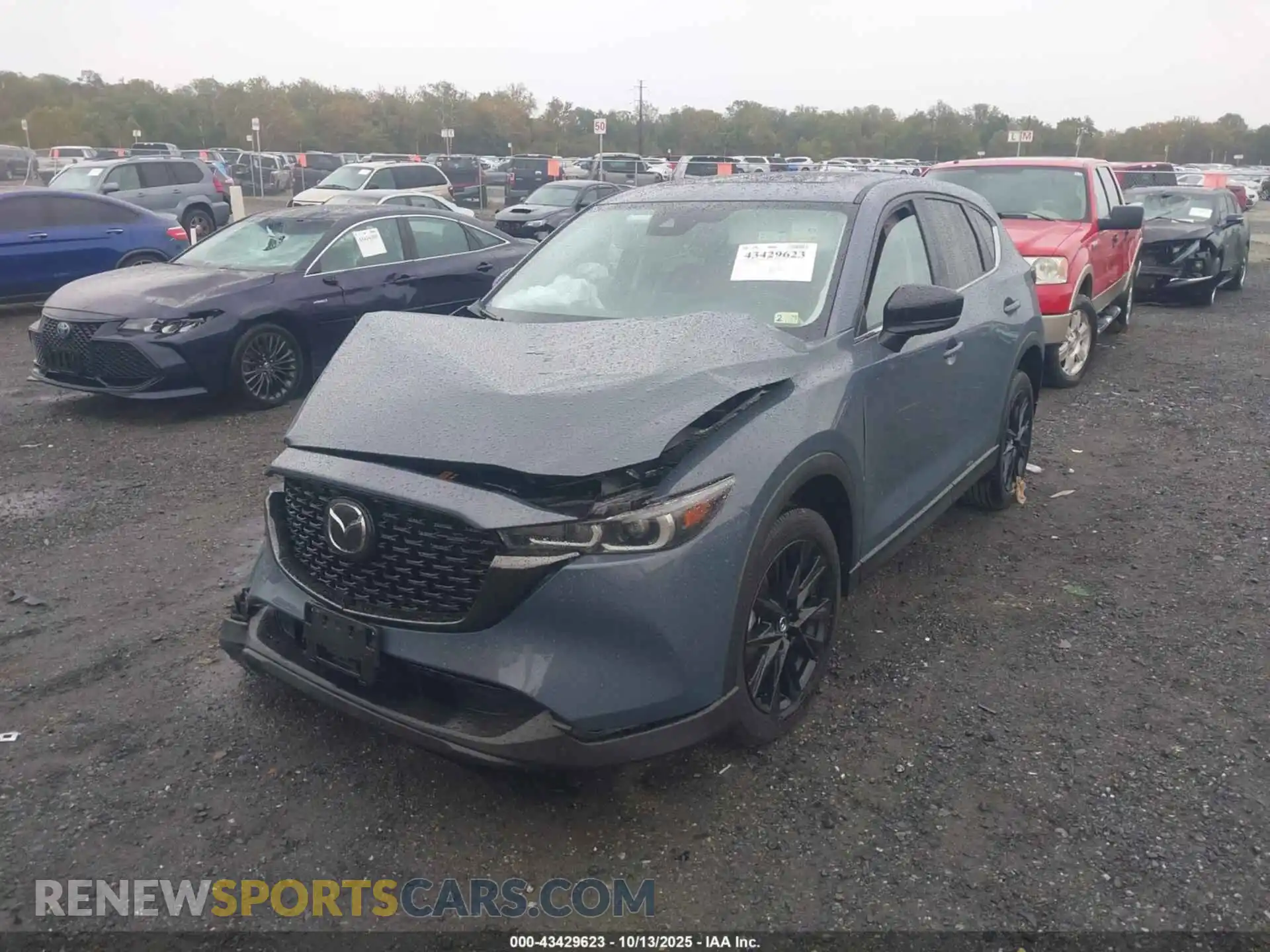 2 Photograph of a damaged car JM3KFBCLXR0413640 MAZDA CX-5 2024