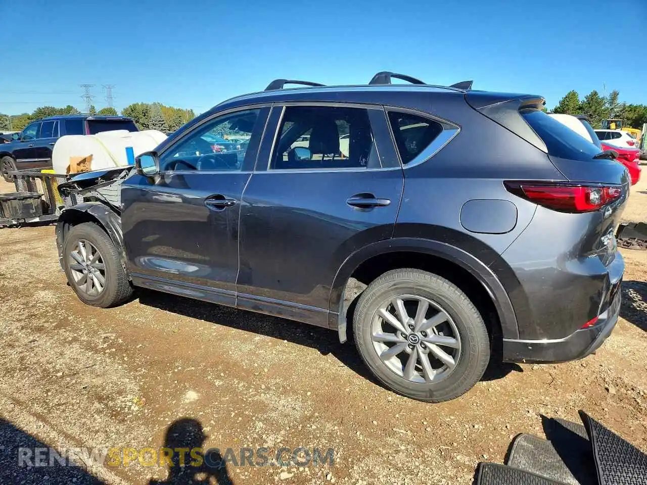 2 Photograph of a damaged car JM3KFBCLXR0485700 MAZDA CX-5 2024