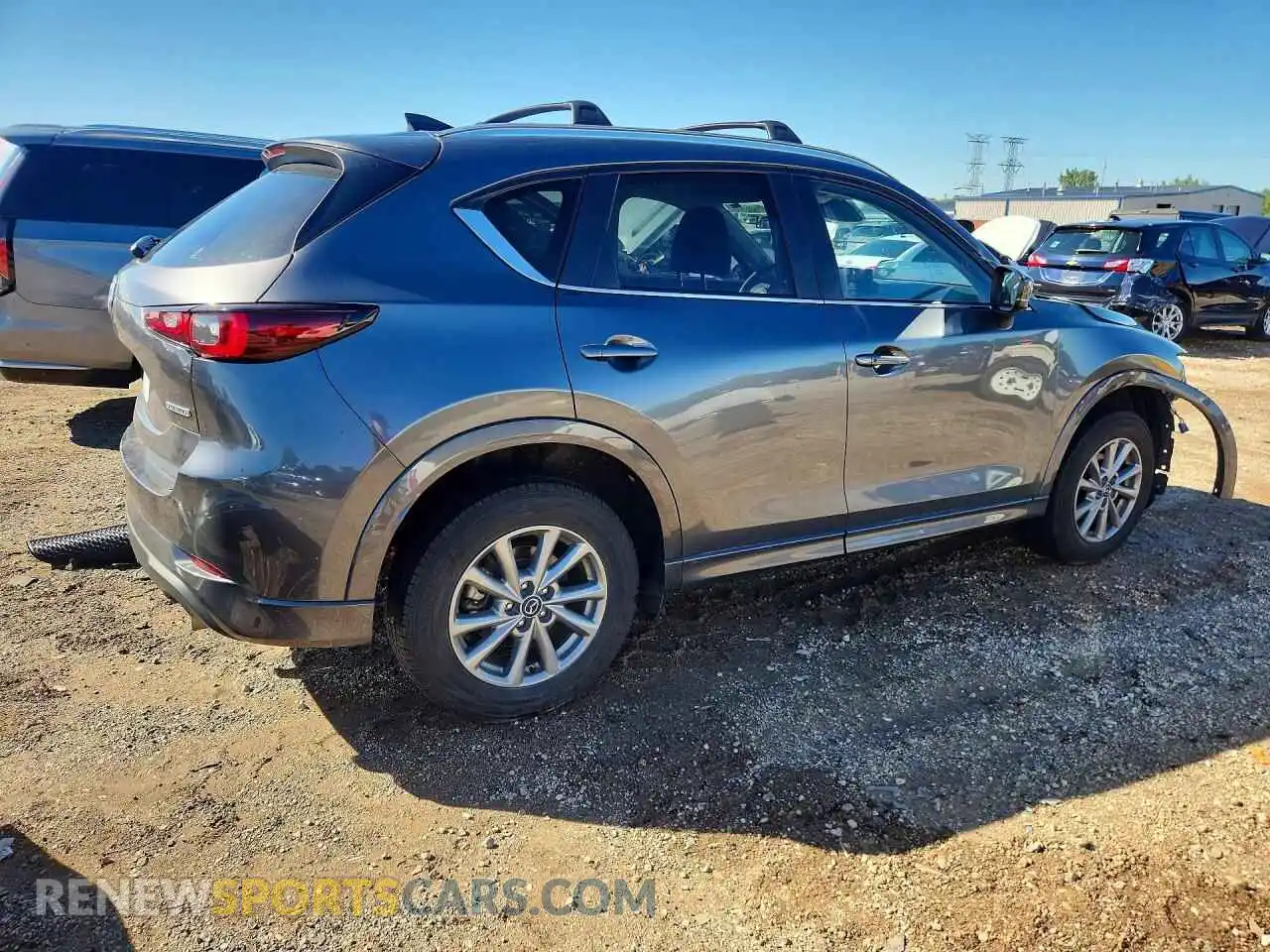 3 Photograph of a damaged car JM3KFBCLXR0485700 MAZDA CX-5 2024