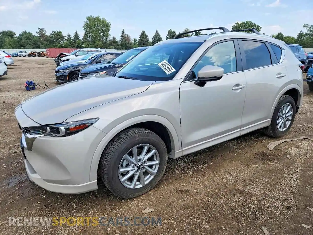 1 Photograph of a damaged car JM3KFBCLXR0495286 MAZDA CX-5 2024
