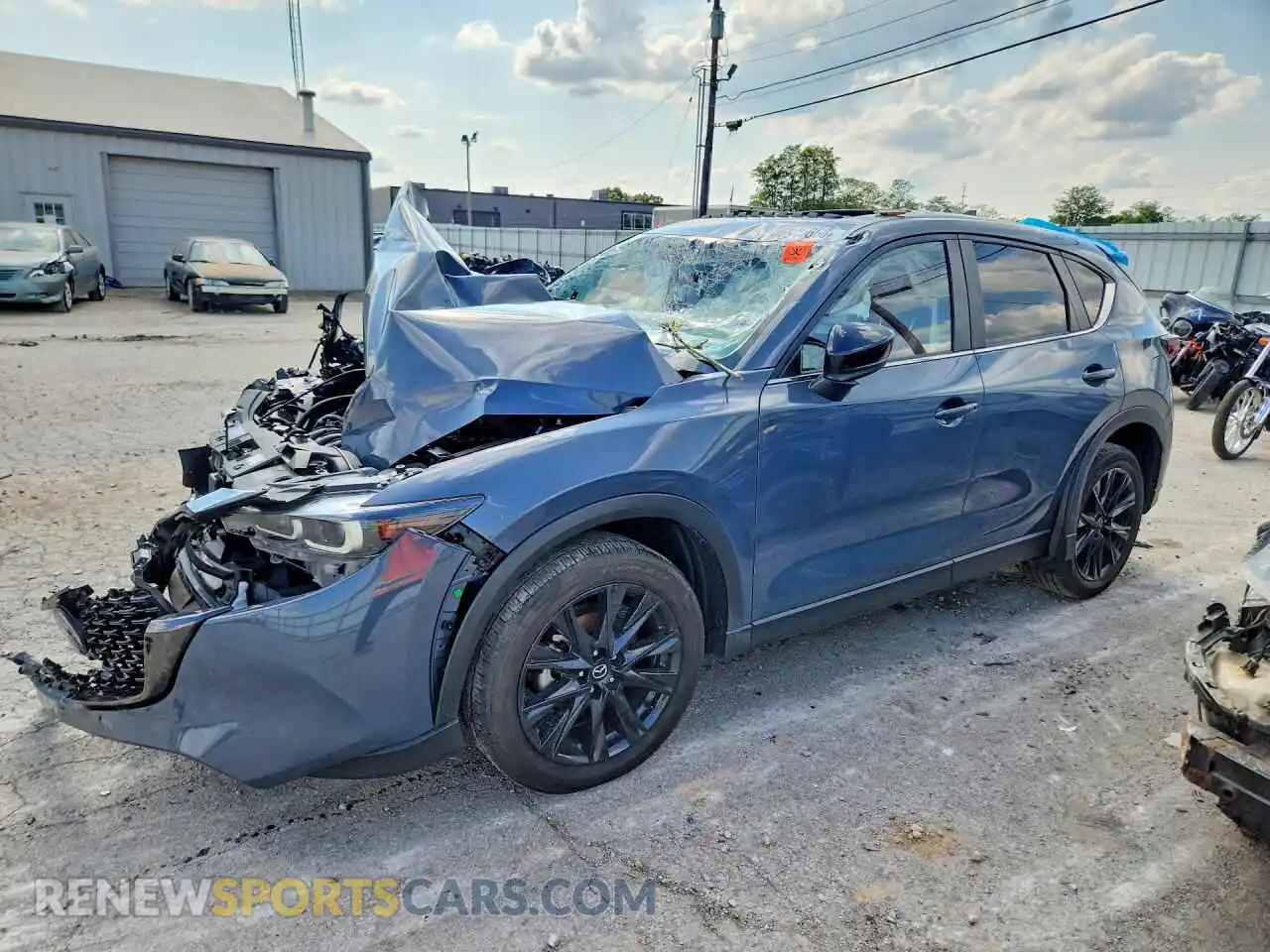 1 Photograph of a damaged car JM3KFBCLXR0515083 MAZDA CX-5 2024