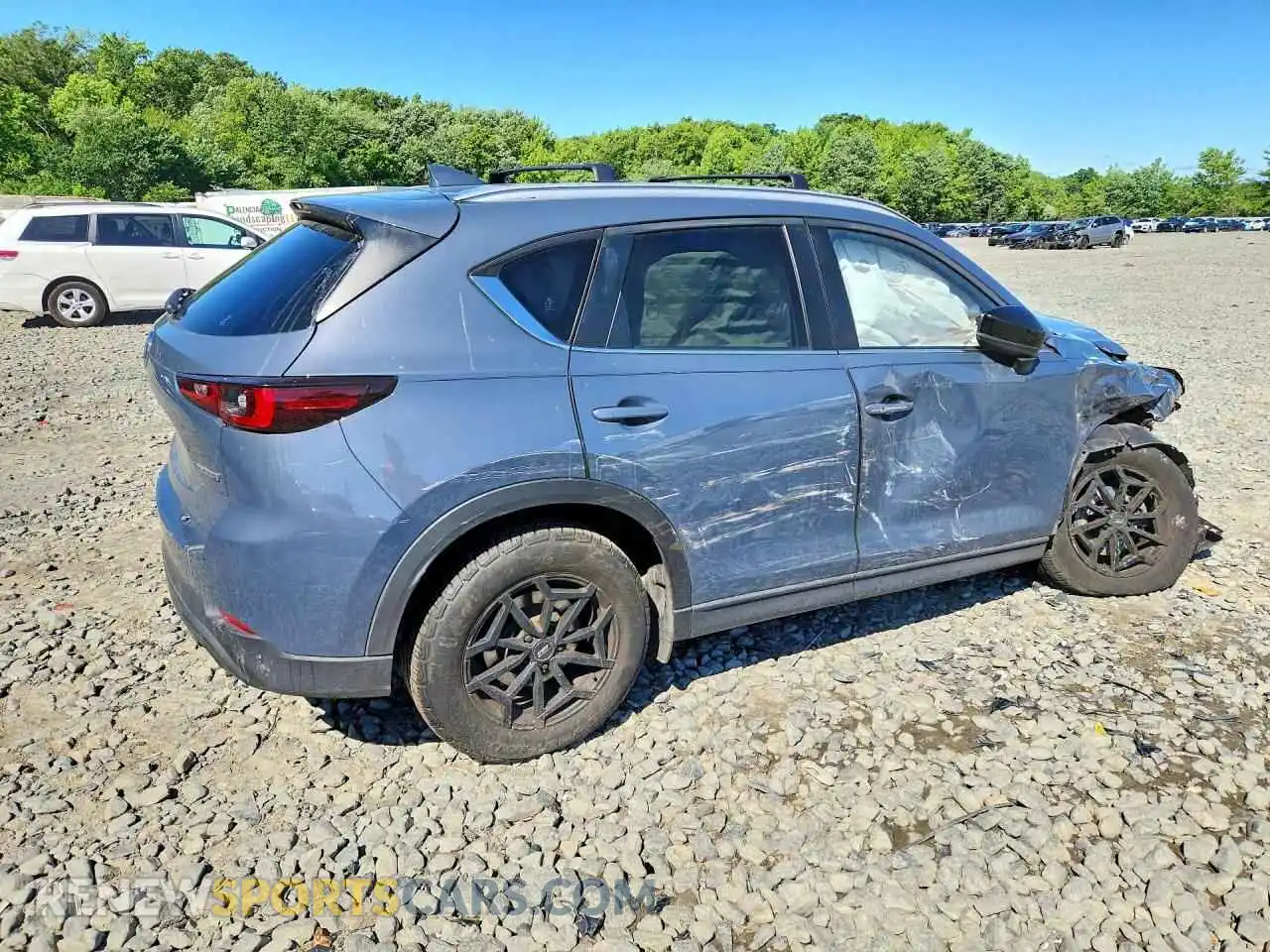 3 fotografías del automóvil dañado JM3KFBCM2R0396289 MAZDA CX-5 2024