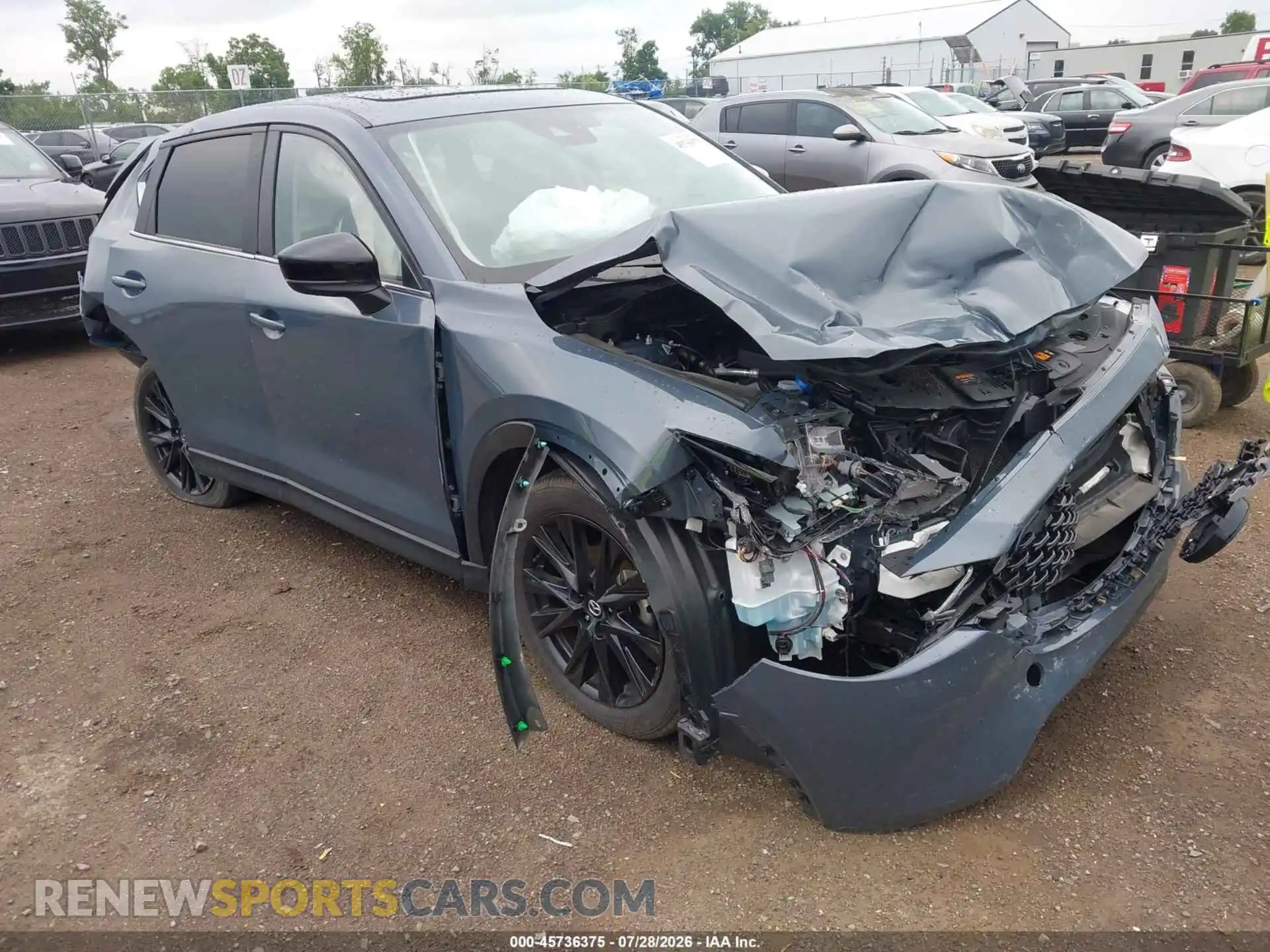 1 Photograph of a damaged car JM3KFBCM3R0374656 MAZDA CX-5 2024