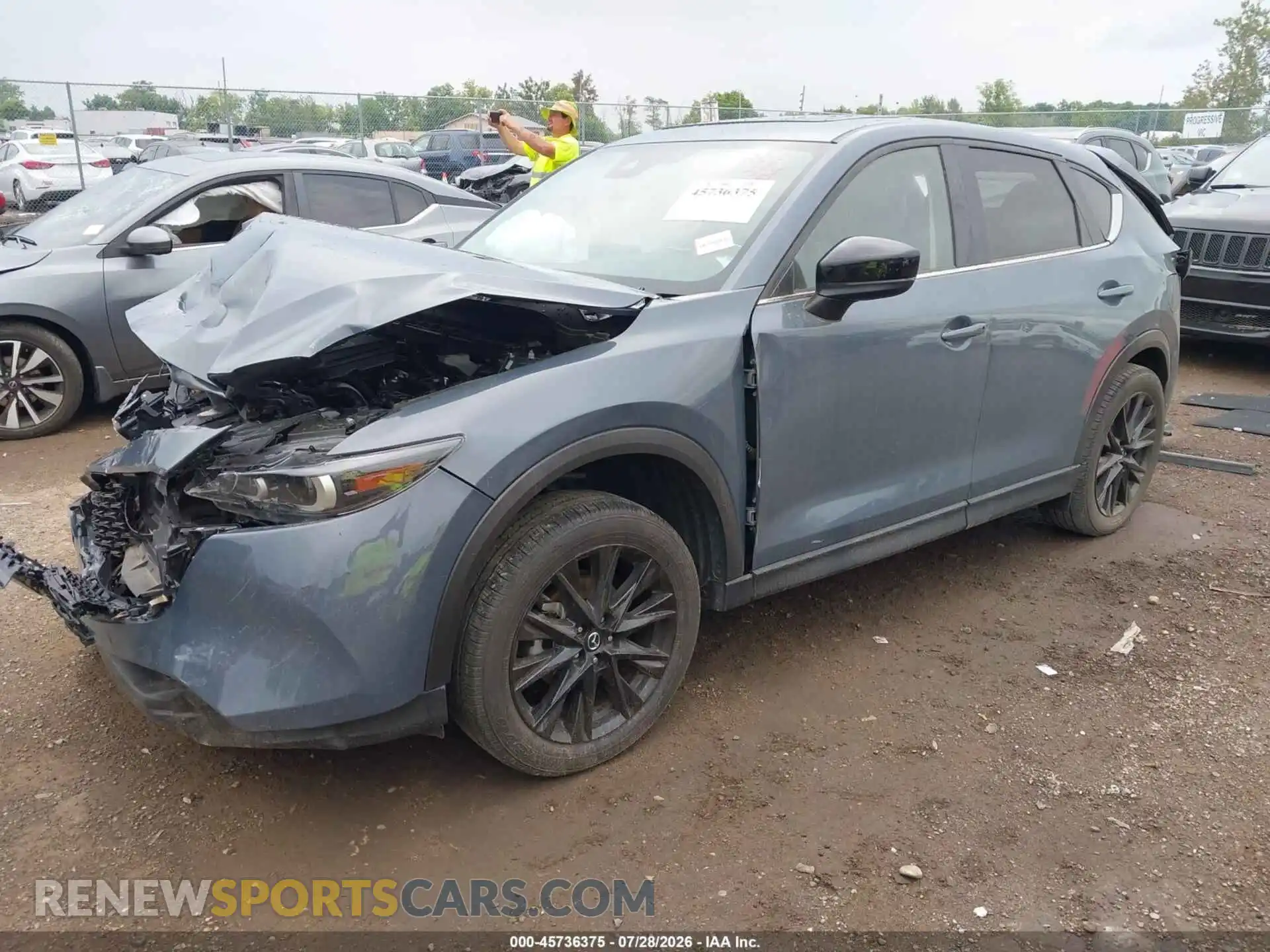 2 Photograph of a damaged car JM3KFBCM3R0374656 MAZDA CX-5 2024