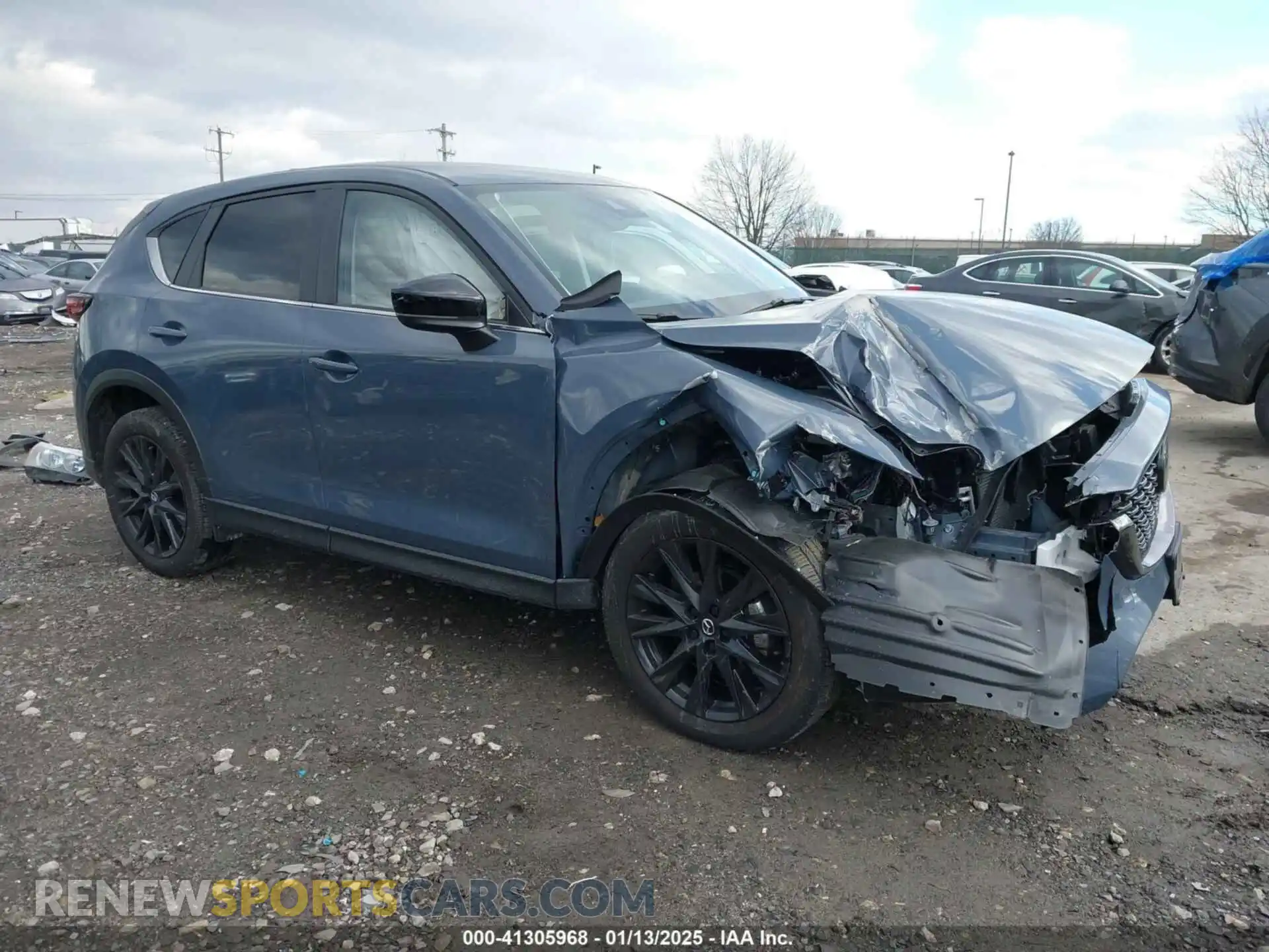 1 Photograph of a damaged car JM3KFBCM5R0363366 MAZDA CX-5 2024