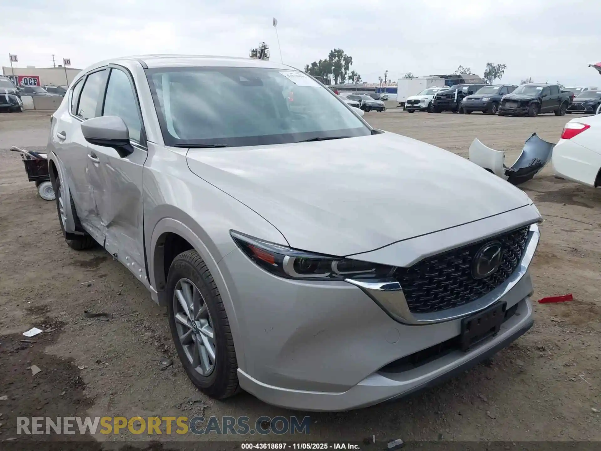 1 Фотография поврежденного автомобиля JM3KFBCM8R0381456 MAZDA CX-5 2024