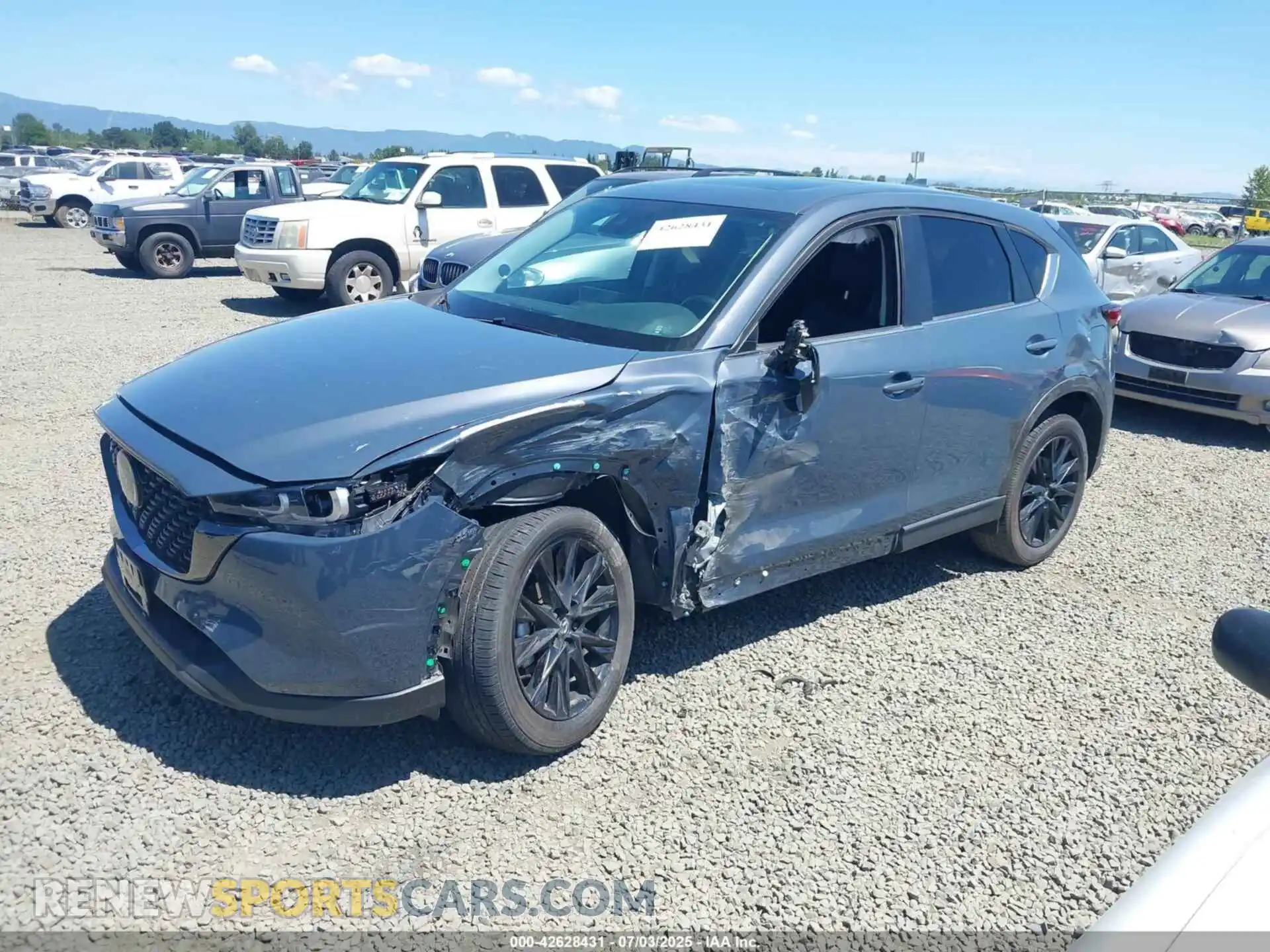 2 Photograph of a damaged car JM3KFBCMXR0396685 MAZDA CX-5 2024