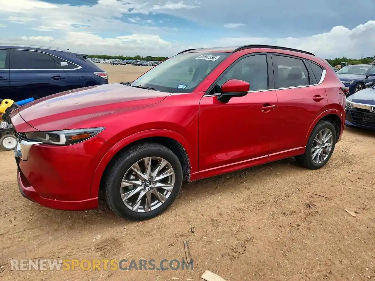 1 Фотография поврежденного автомобиля JM3KFBDLXR0433532 MAZDA CX-5 2024