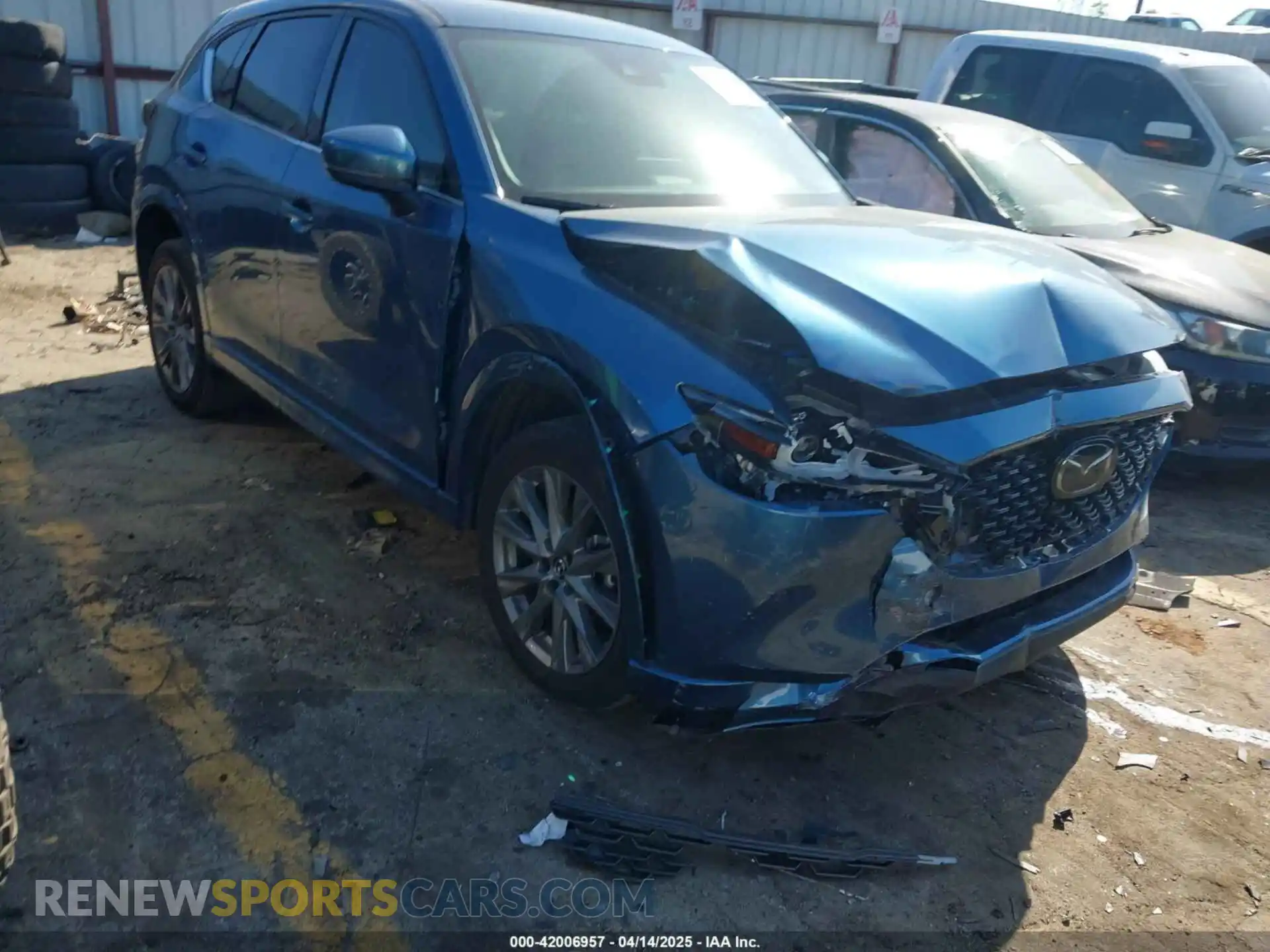 1 Photograph of a damaged car JM3KFBDM5R0368775 MAZDA CX-5 2024