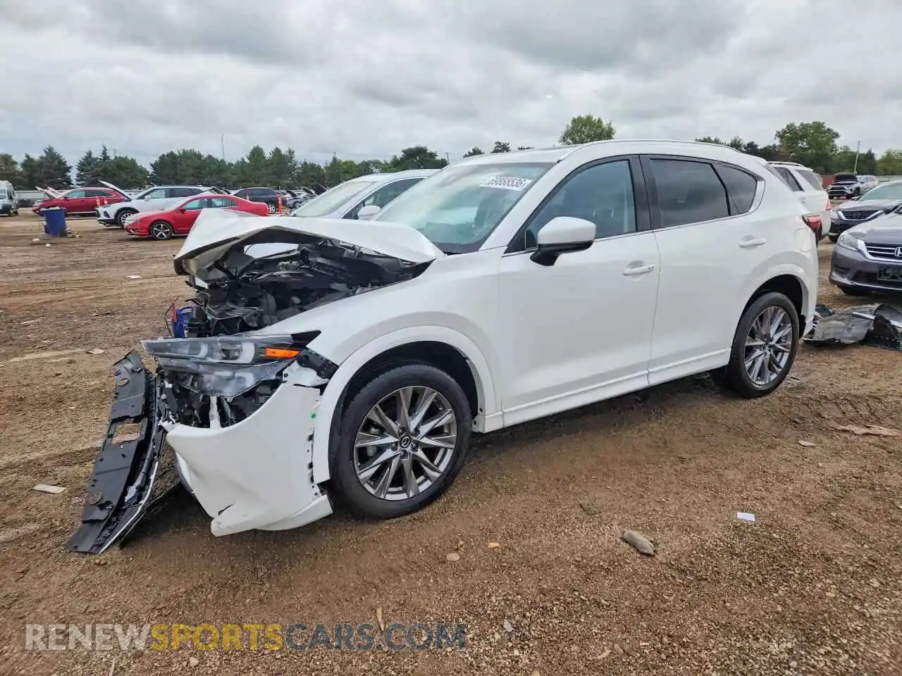 1 Фотография поврежденного автомобиля JM3KFBDM8R0353994 MAZDA CX-5 2024
