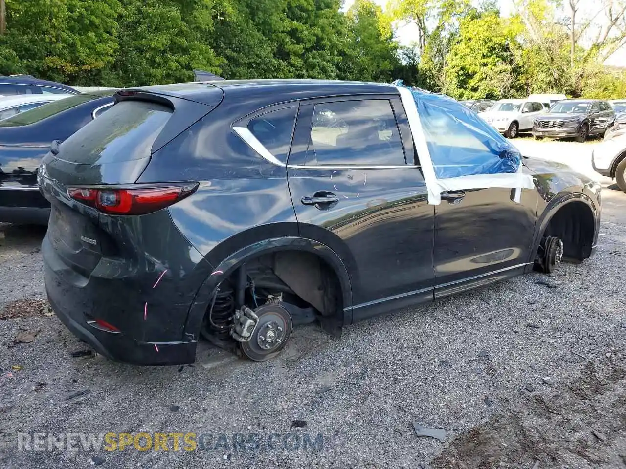 3 fotografías del automóvil dañado JM3KFBDM8R0397249 MAZDA CX-5 2024