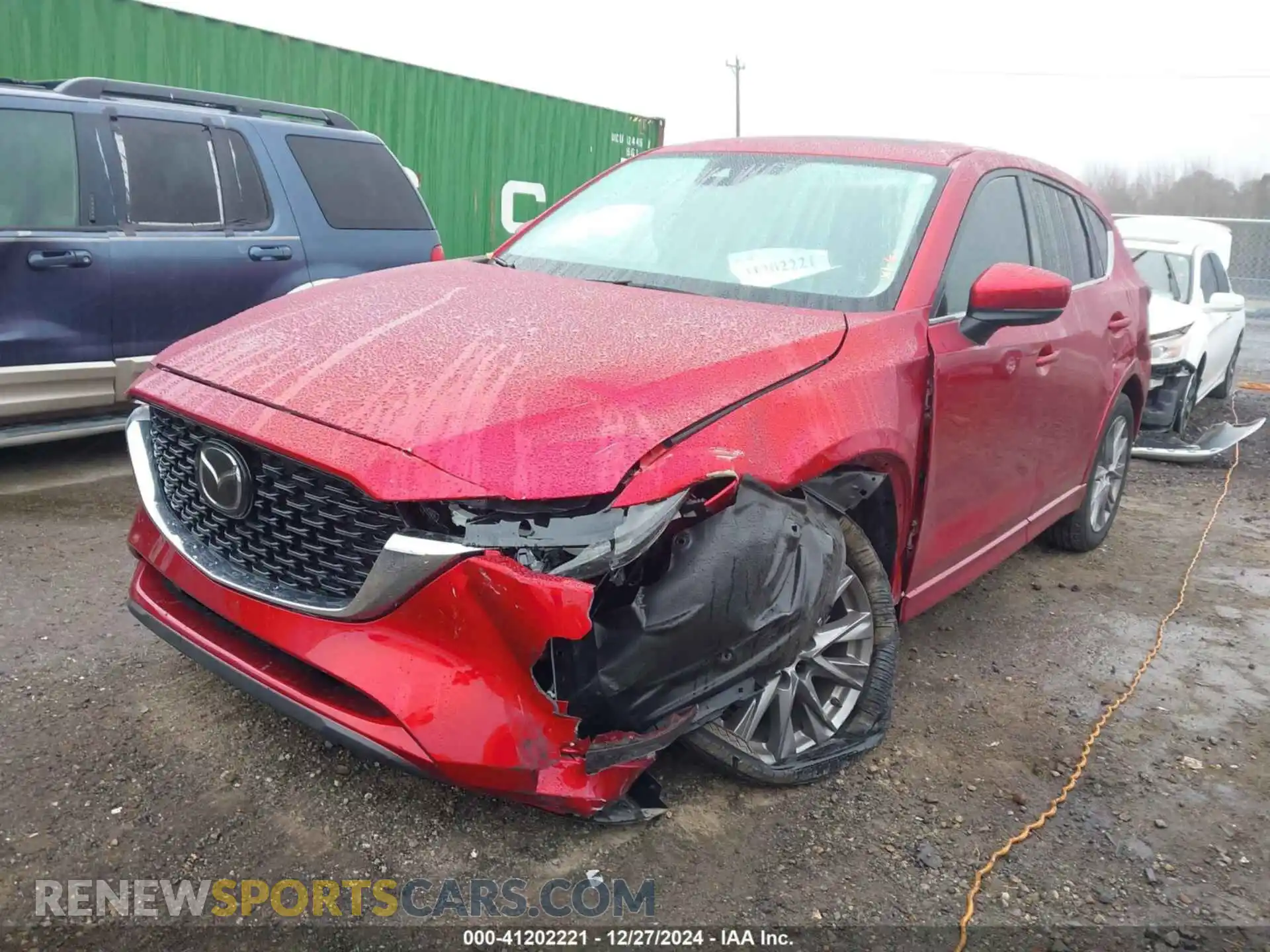2 Photograph of a damaged car JM3KFBEL4R0421147 MAZDA CX-5 2024