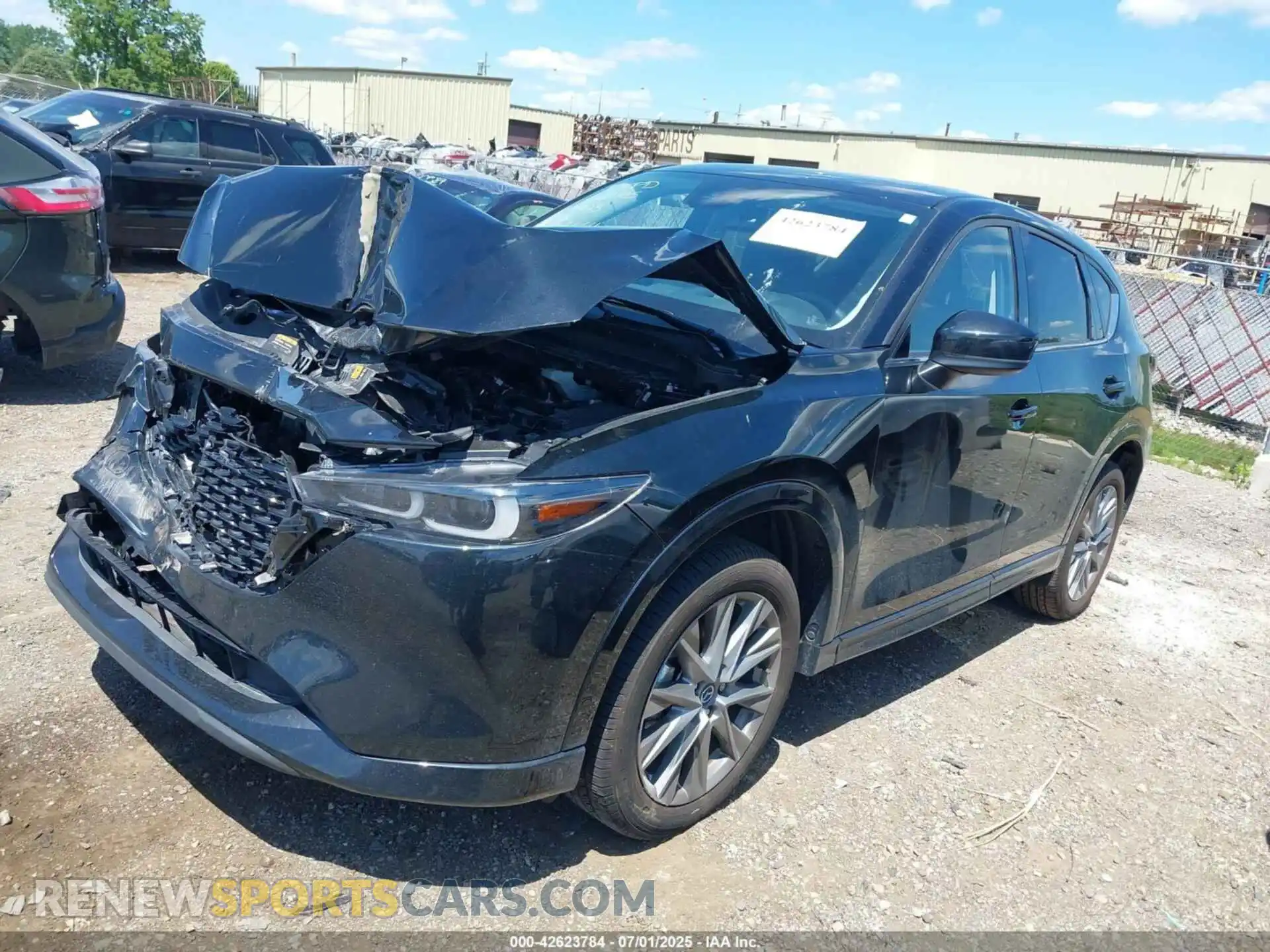 2 Photograph of a damaged car JM3KFBEL4R0494423 MAZDA CX-5 2024