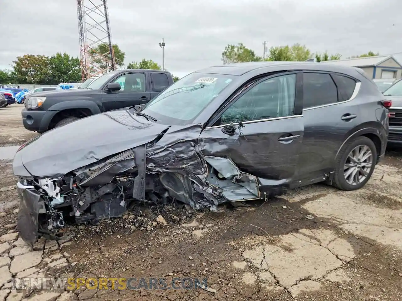 1 Photograph of a damaged car JM3KFBEL7R0435222 MAZDA CX-5 2024