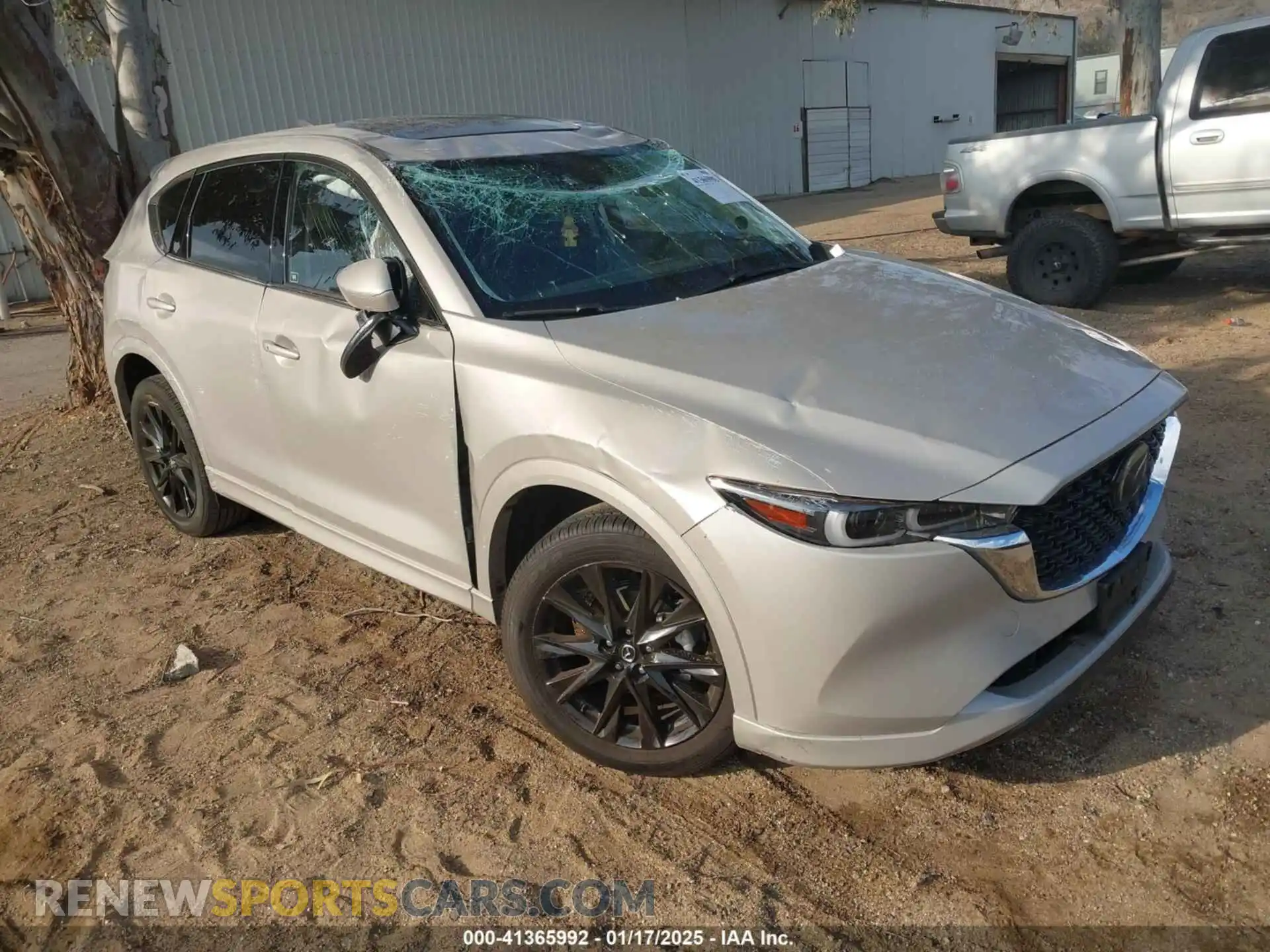 1 Photograph of a damaged car JM3KFBEL7R0497137 MAZDA CX-5 2024