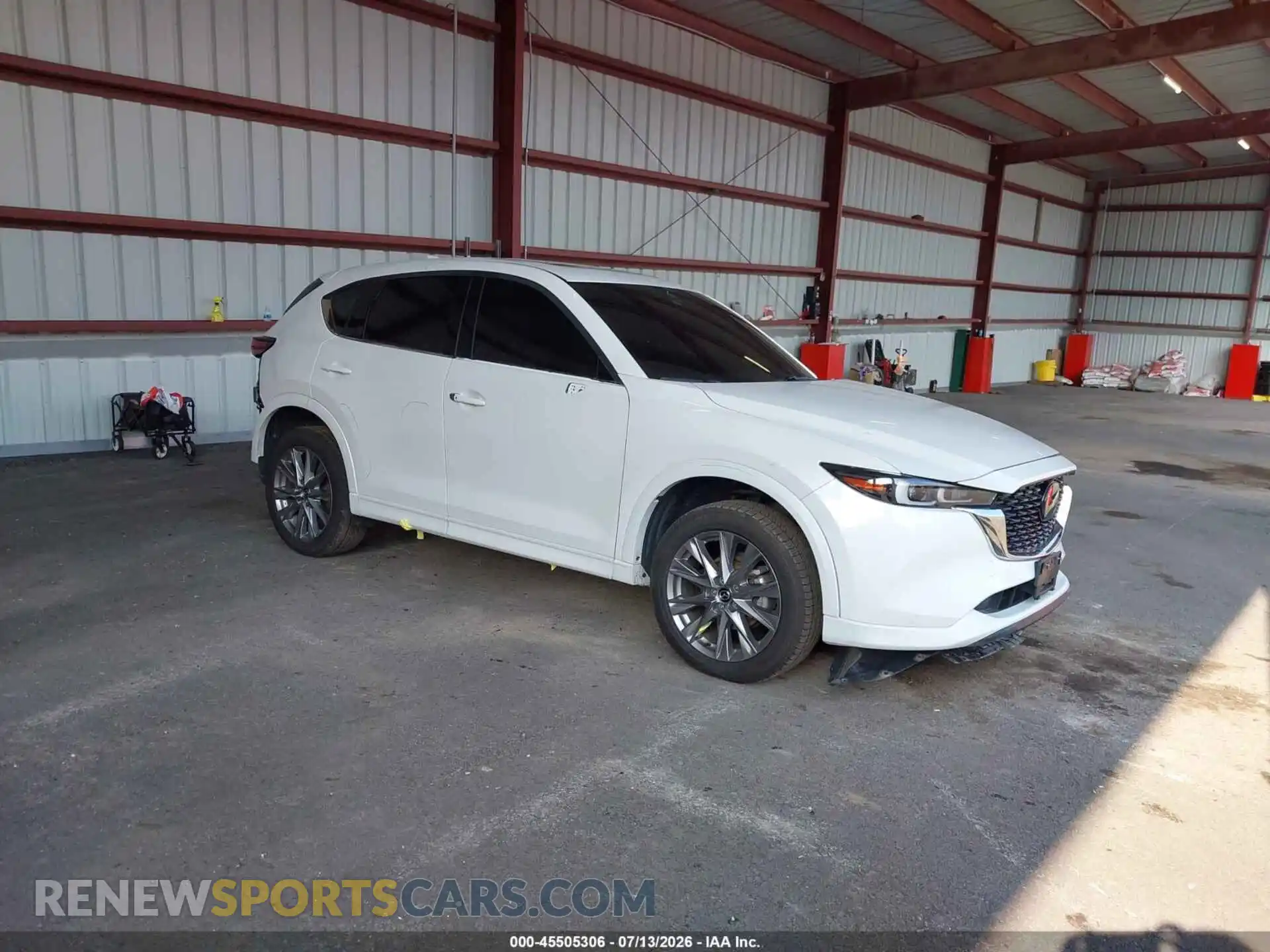 1 Photograph of a damaged car JM3KFBEM9R0361522 MAZDA CX-5 2024