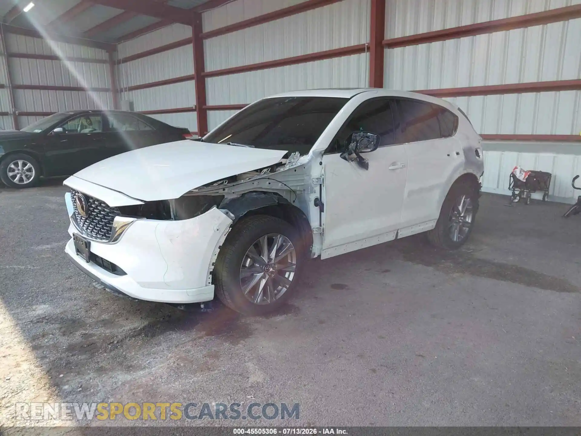 2 Photograph of a damaged car JM3KFBEM9R0361522 MAZDA CX-5 2024