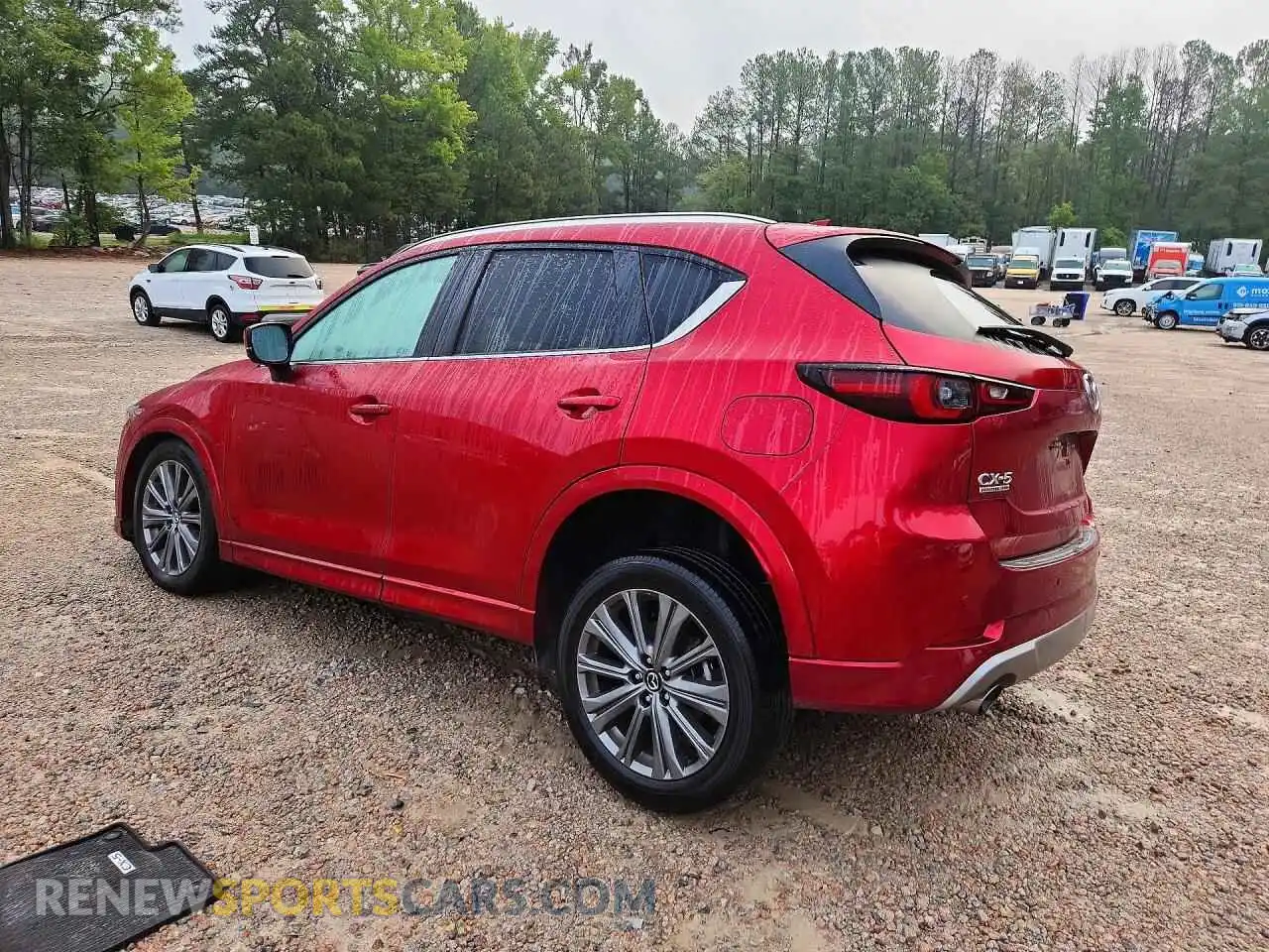2 fotografías del automóvil dañado JM3KFBXY2R0518825 MAZDA CX-5 2024