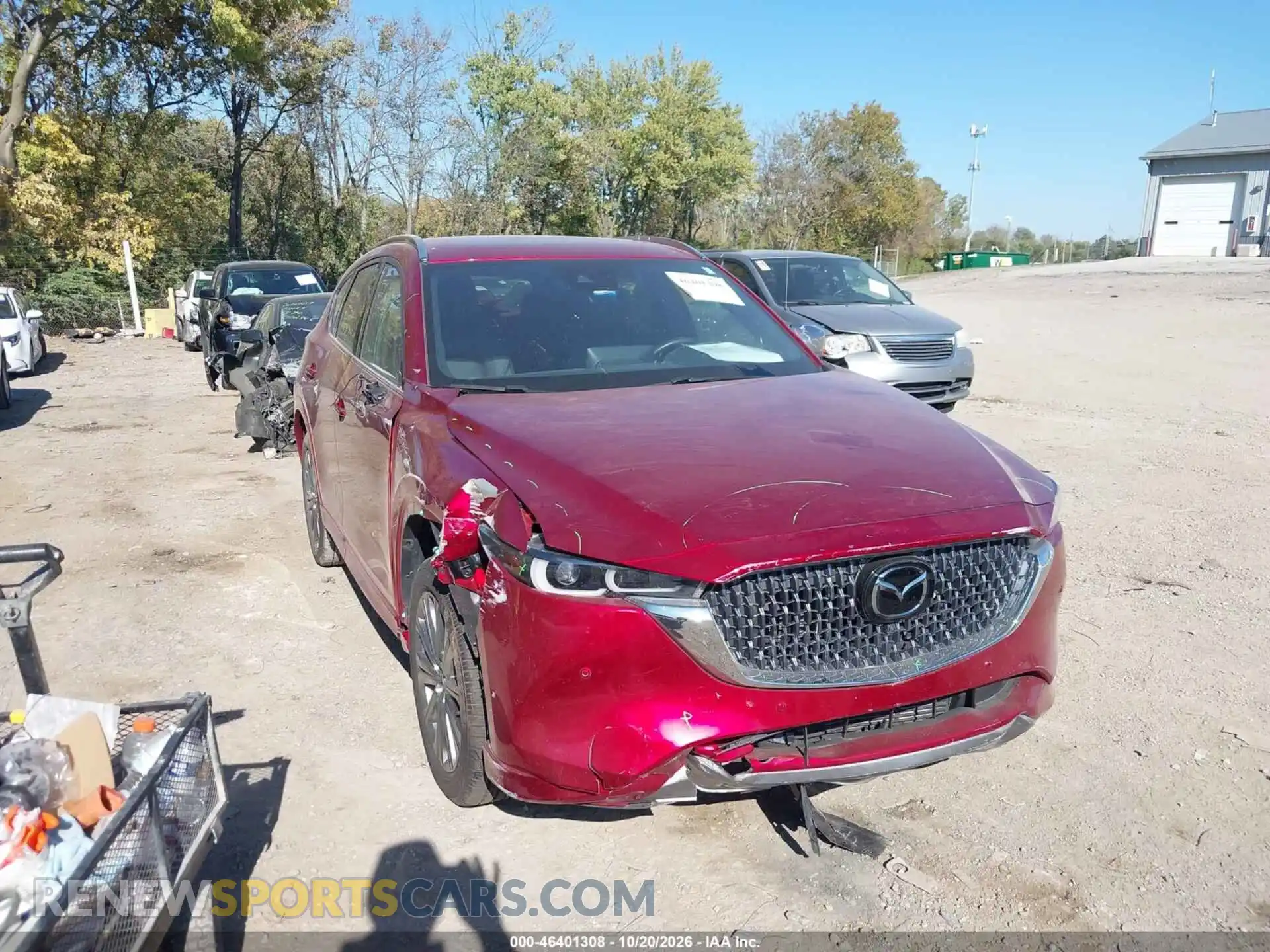 1 Photograph of a damaged car JM3KFBXY6R0356925 MAZDA CX-5 2024