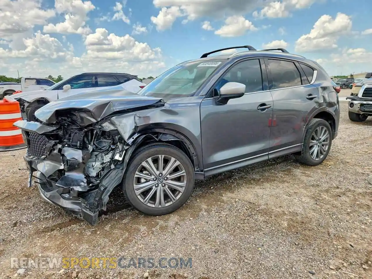 1 Photograph of a damaged car JM3KFBXYXR0361416 MAZDA CX-5 2024