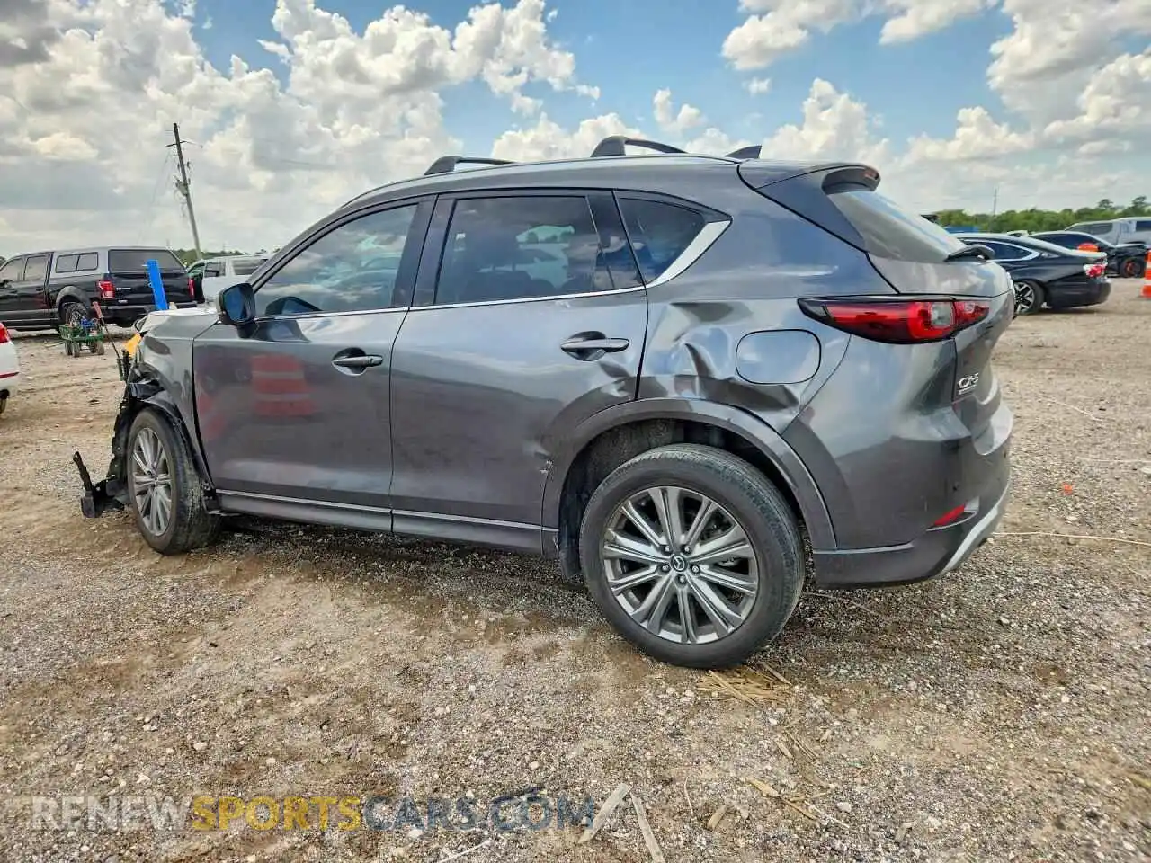 2 Photograph of a damaged car JM3KFBXYXR0361416 MAZDA CX-5 2024