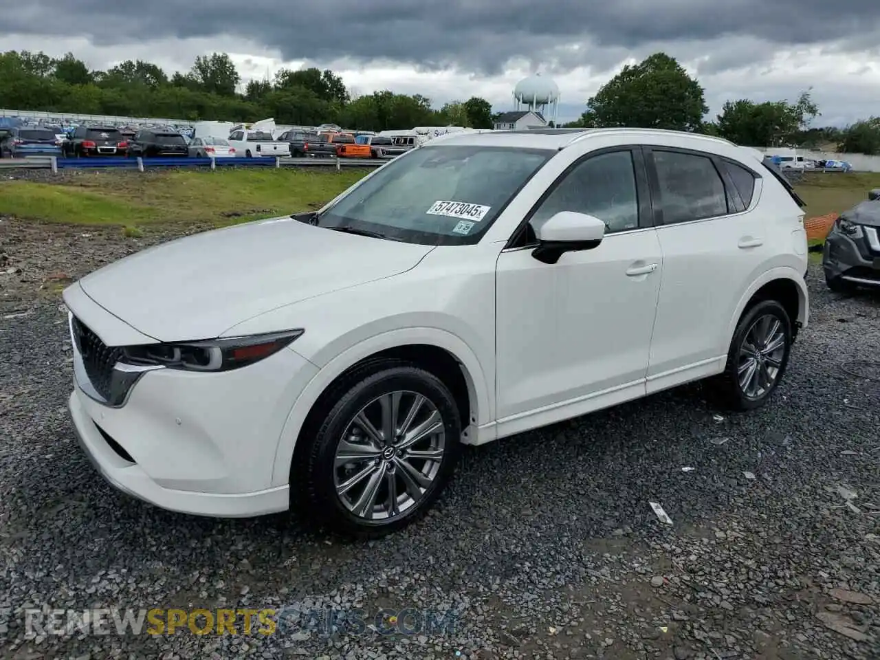 1 Photograph of a damaged car JM3KFBXYXR0437166 MAZDA CX-5 2024