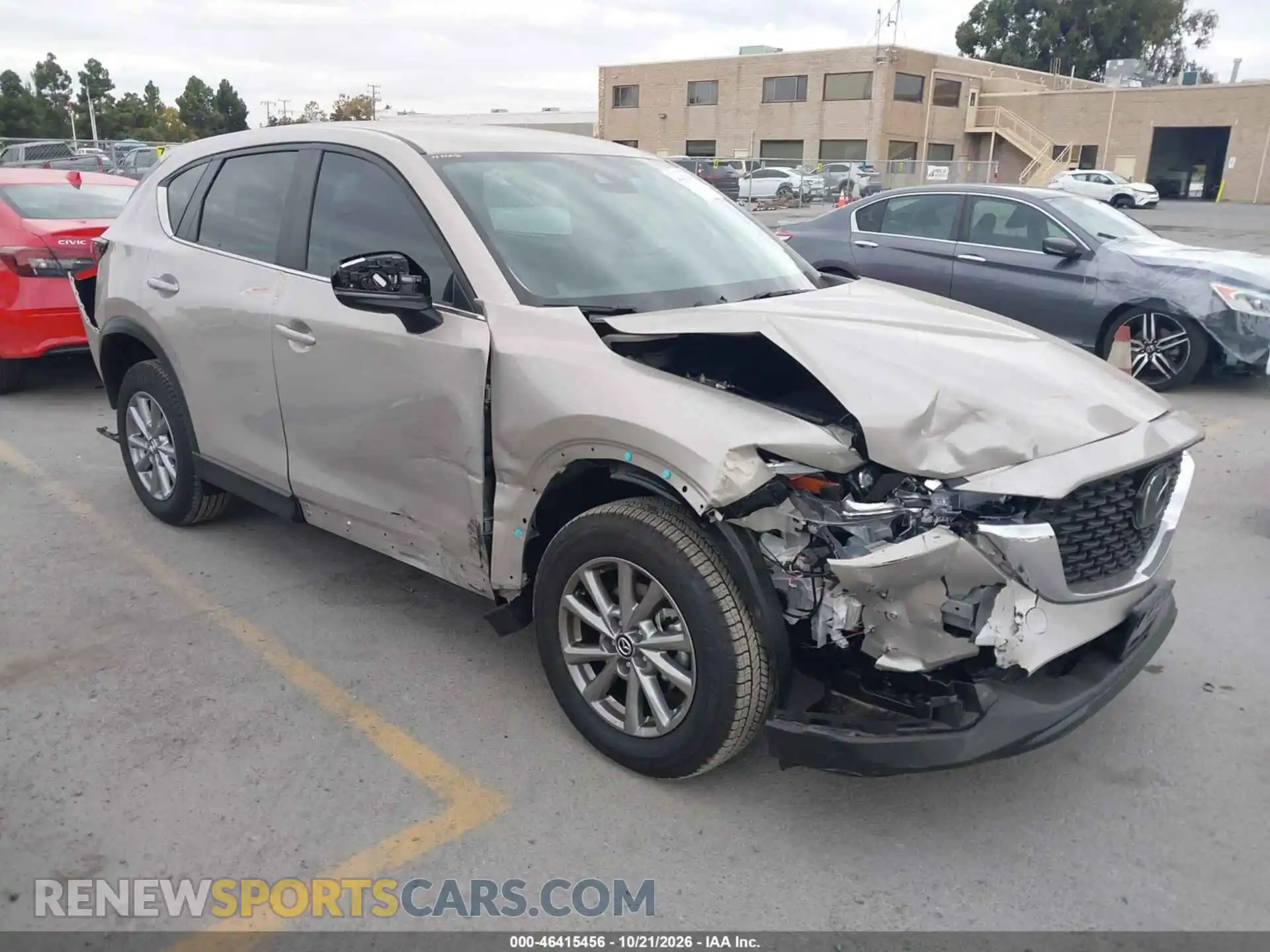 1 Photograph of a damaged car JM3KFBAL0S0797792 MAZDA CX-5 2025