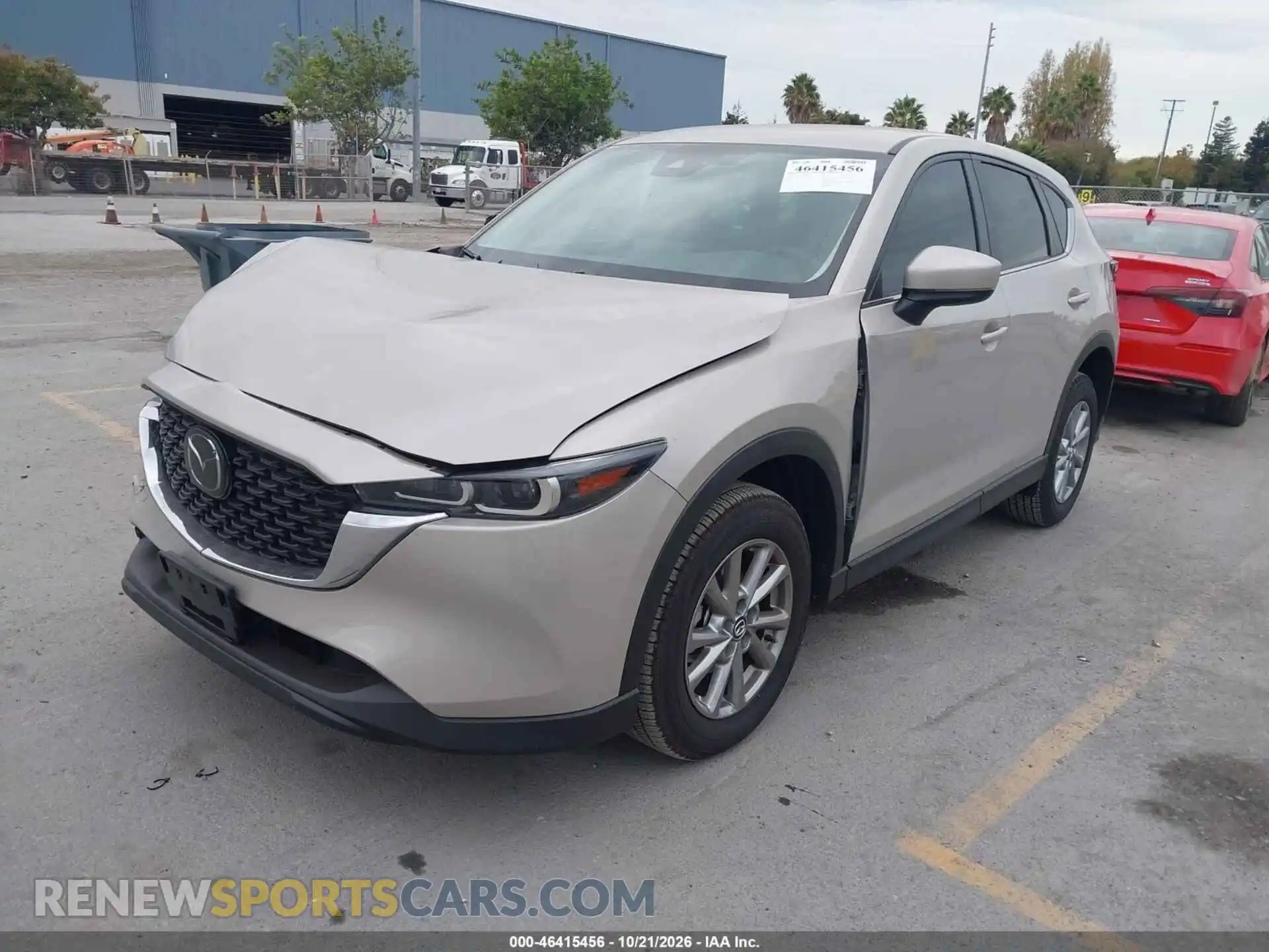 2 Photograph of a damaged car JM3KFBAL0S0797792 MAZDA CX-5 2025