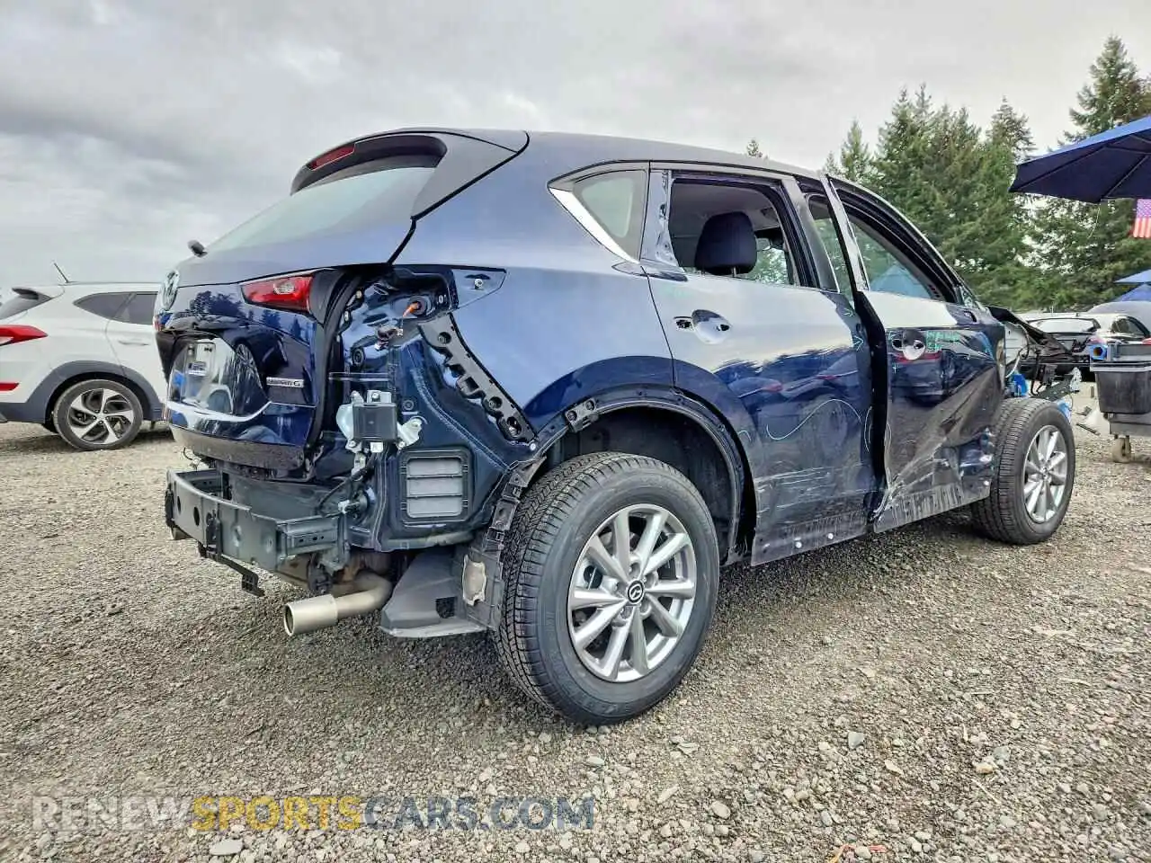 3 fotografías del automóvil dañado JM3KFBALXS0704986 MAZDA CX-5 2025