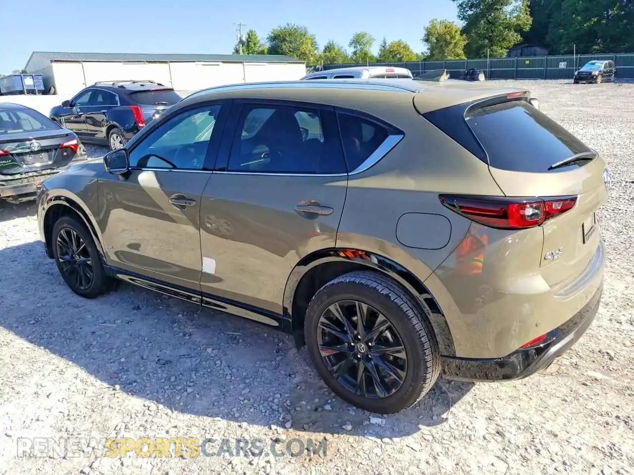 2 fotografías del automóvil dañado JM3KFBAY4S0630010 MAZDA CX-5 2025