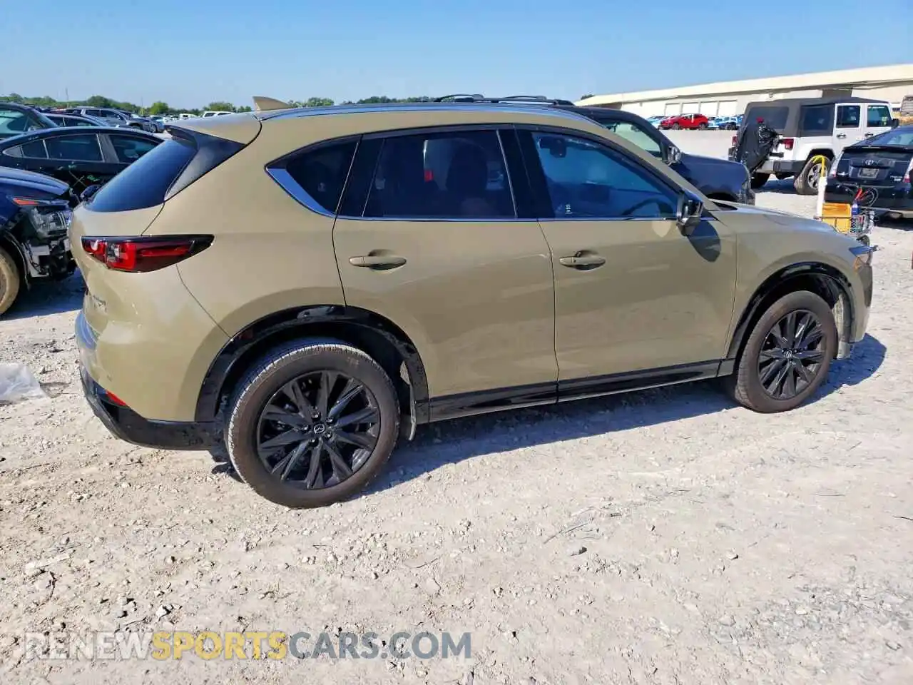 3 fotografías del automóvil dañado JM3KFBAY4S0630010 MAZDA CX-5 2025