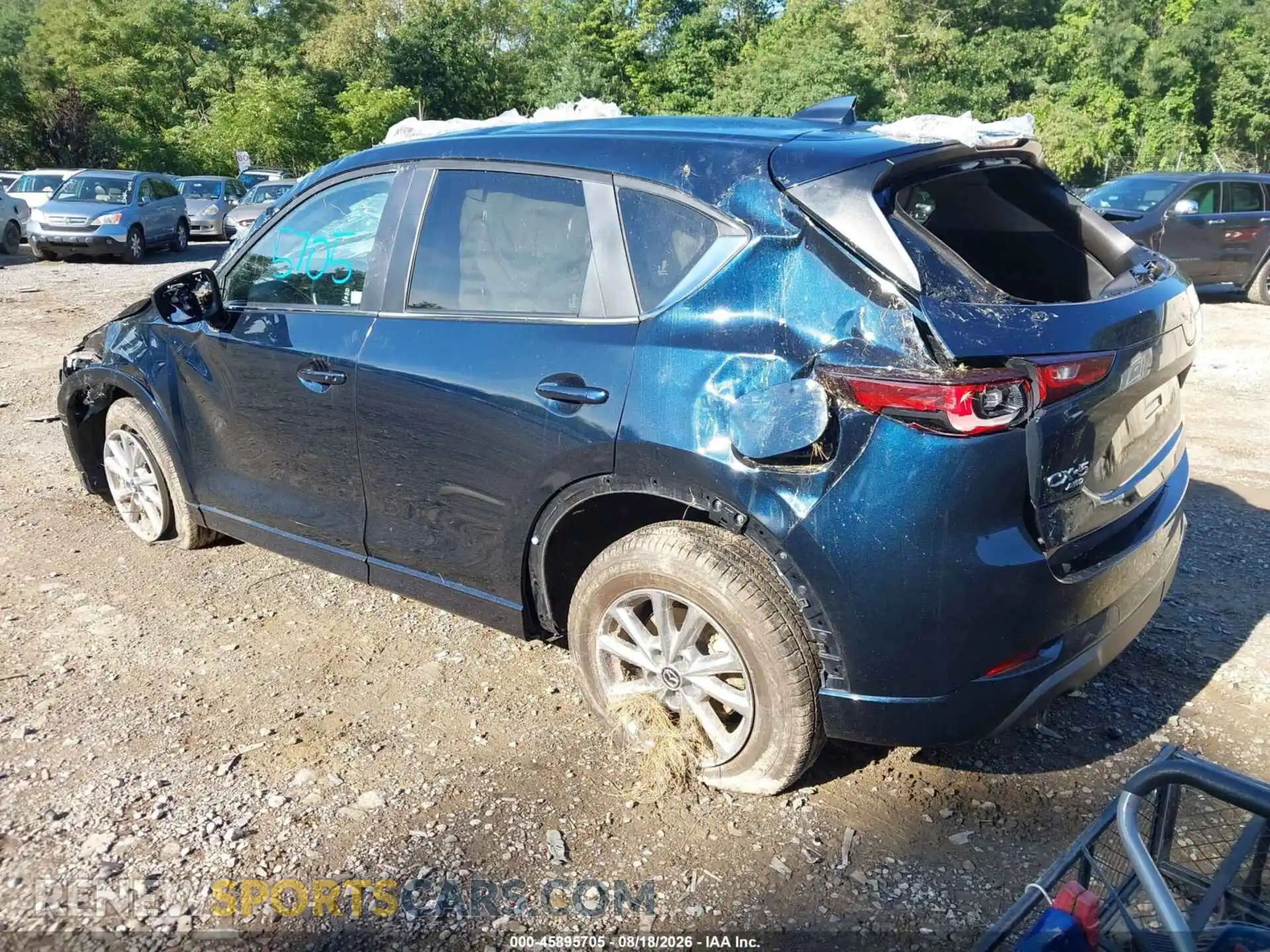 3 Photograph of a damaged car JM3KFBBL0S0550478 MAZDA CX-5 2025