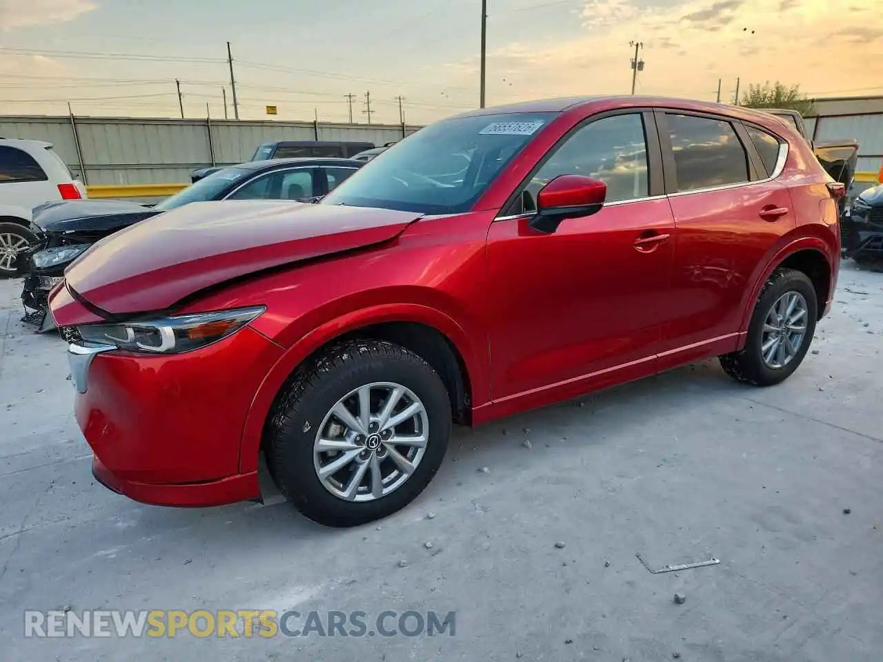 1 Photograph of a damaged car JM3KFBBL0S0641315 MAZDA CX-5 2025