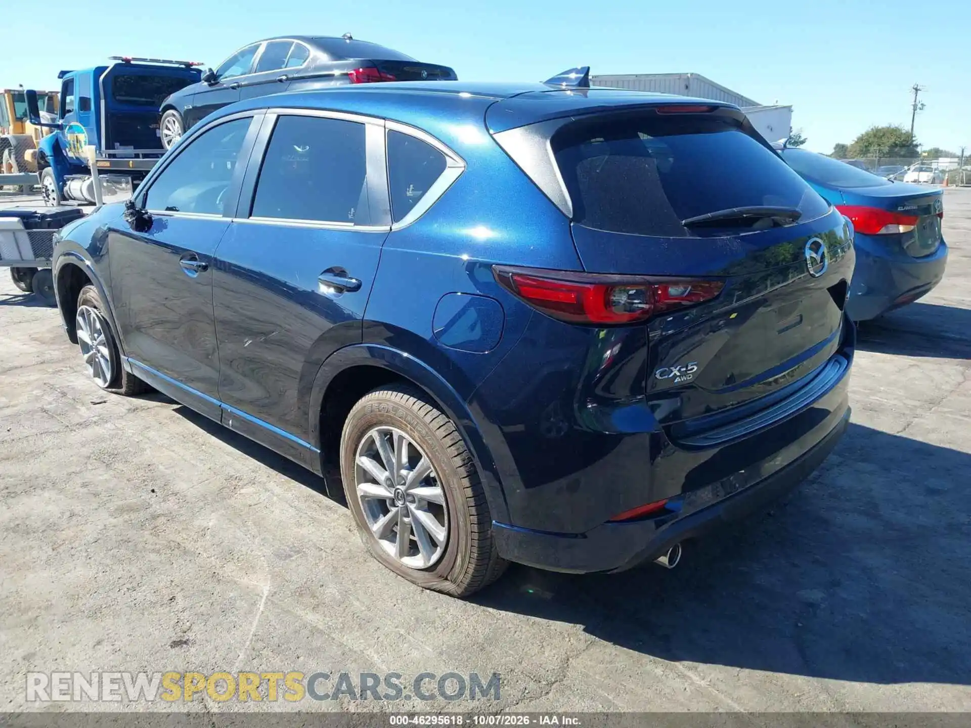3 fotografías del automóvil dañado JM3KFBBL0S0656042 MAZDA CX-5 2025
