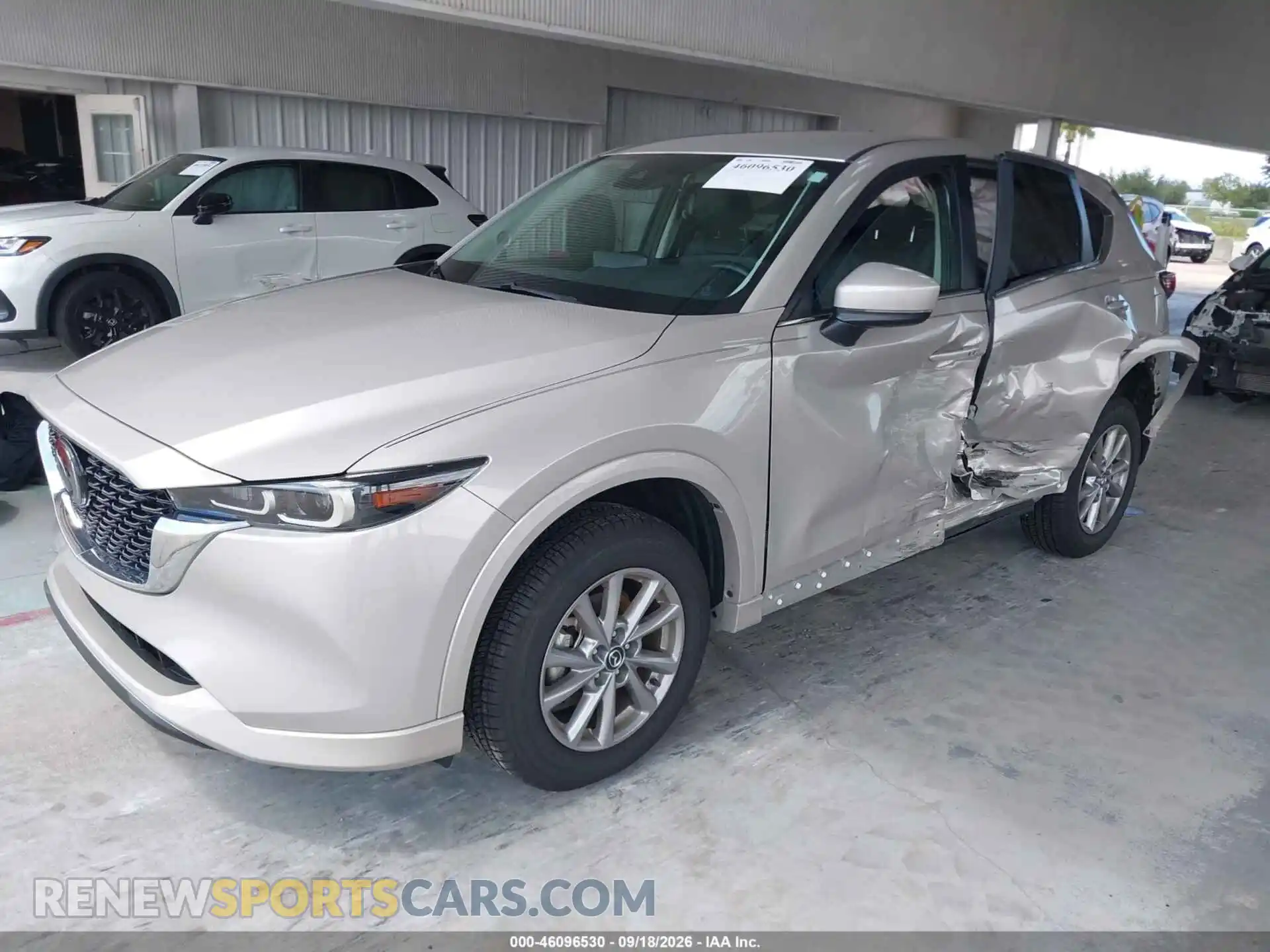 2 fotografías del automóvil dañado JM3KFBBL0S0722010 MAZDA CX-5 2025