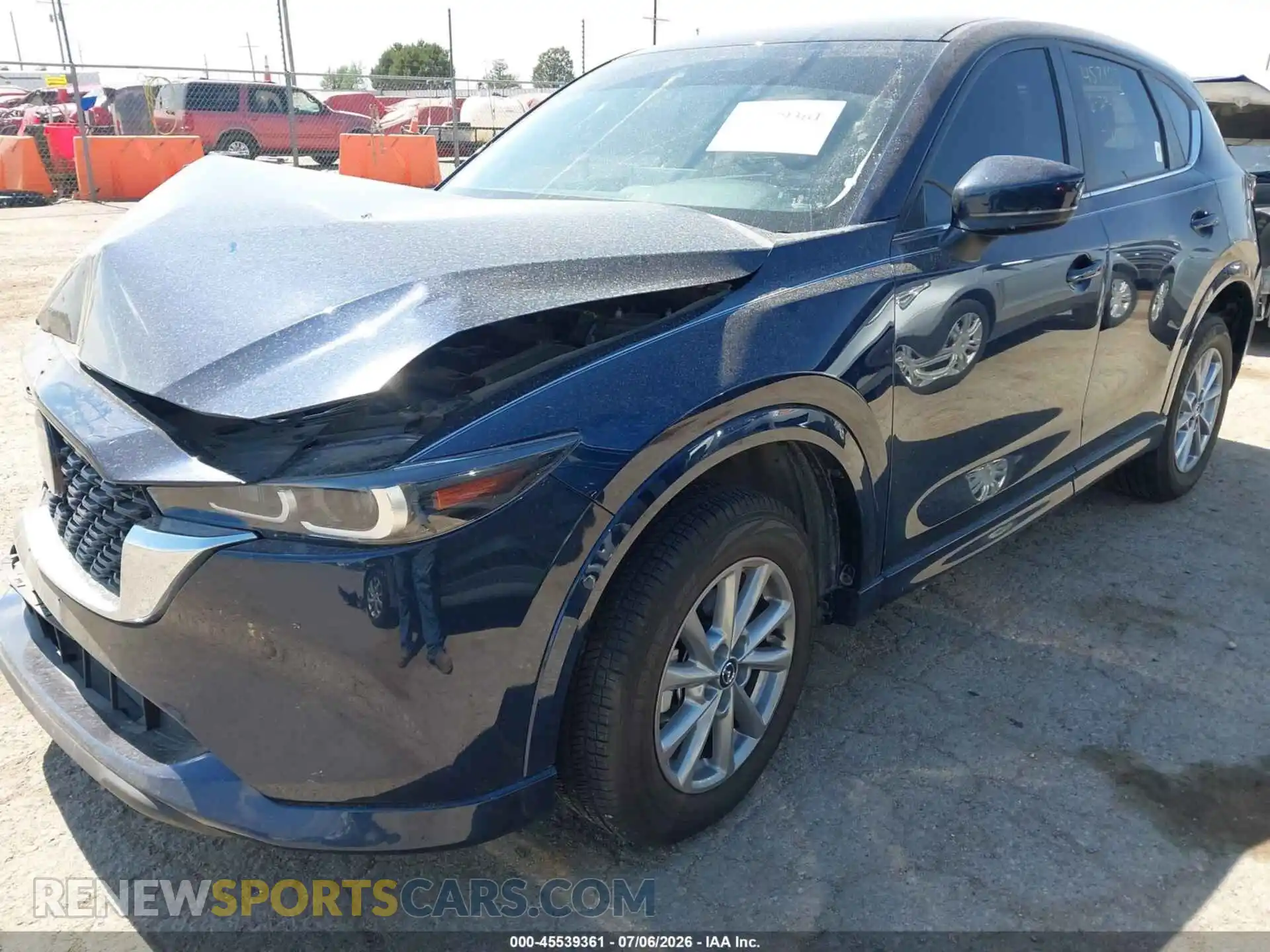 2 Photograph of a damaged car JM3KFBBL1S0661735 MAZDA CX-5 2025